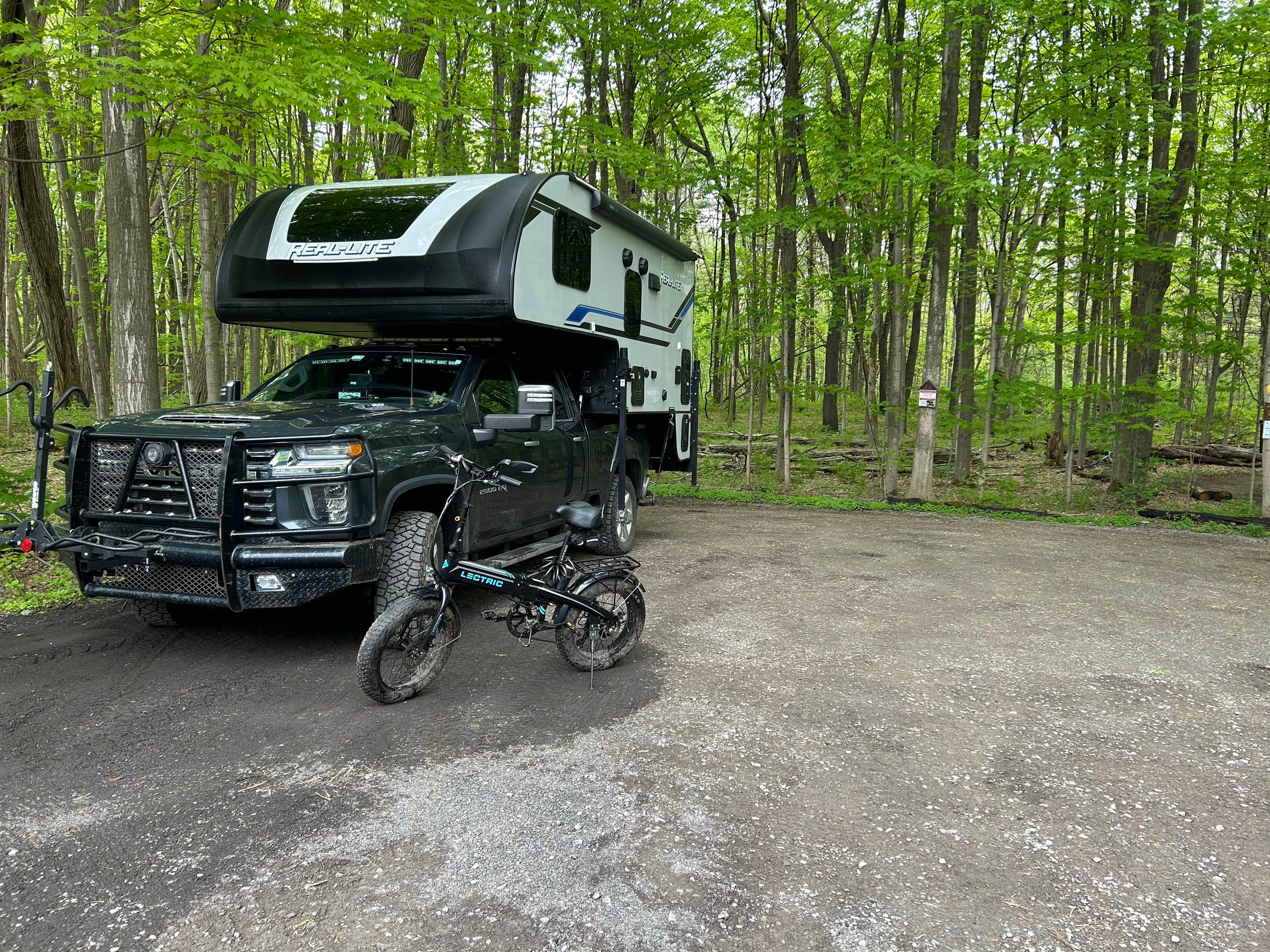 Camper-submitted photo at Ushers Road State Forest near Saratoga Springs, NY