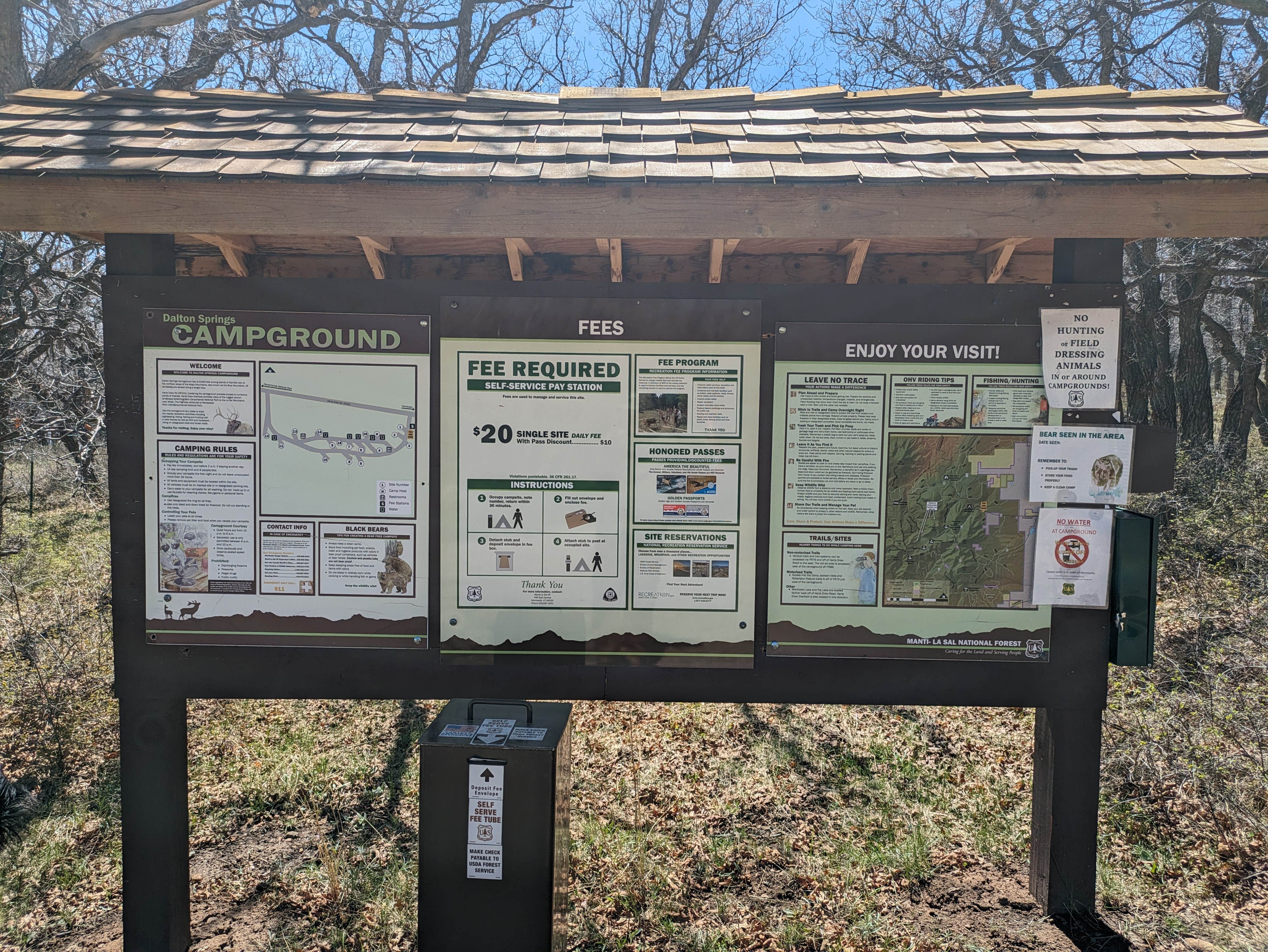 Camper-submitted photo at Dalton Springs Campground near Monticello, UT