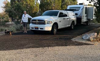 Ann D.'s photo of camping with pets at Devils Canyon Campground near Bluff, UT