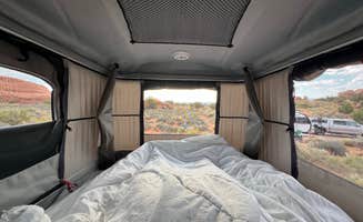 Chris P.'s photo of glamping accommodations at Devils Garden Campground — Arches National Park near Arches National Park
