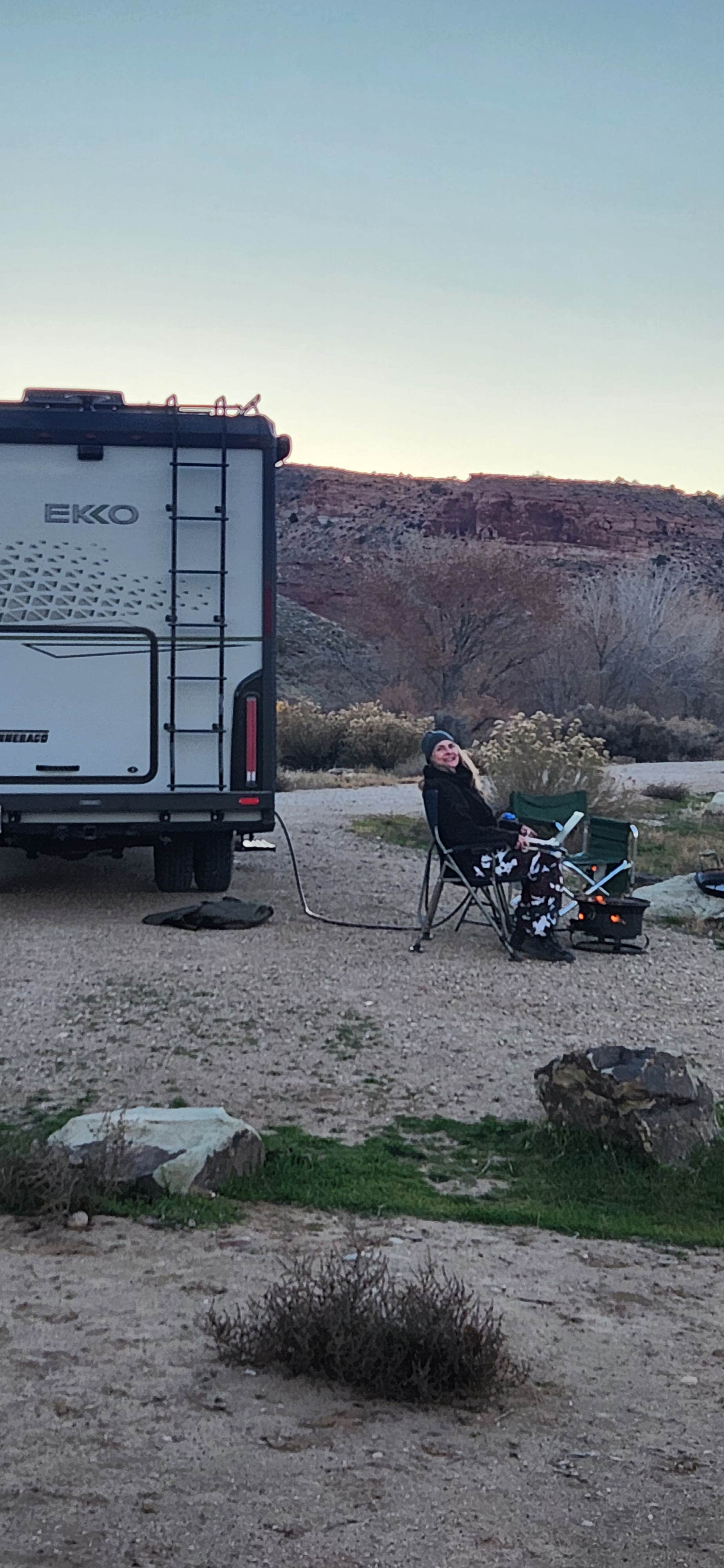 kevin M.'s photo of rv camping at Dewey Bridge Group Sites near Loma, CO