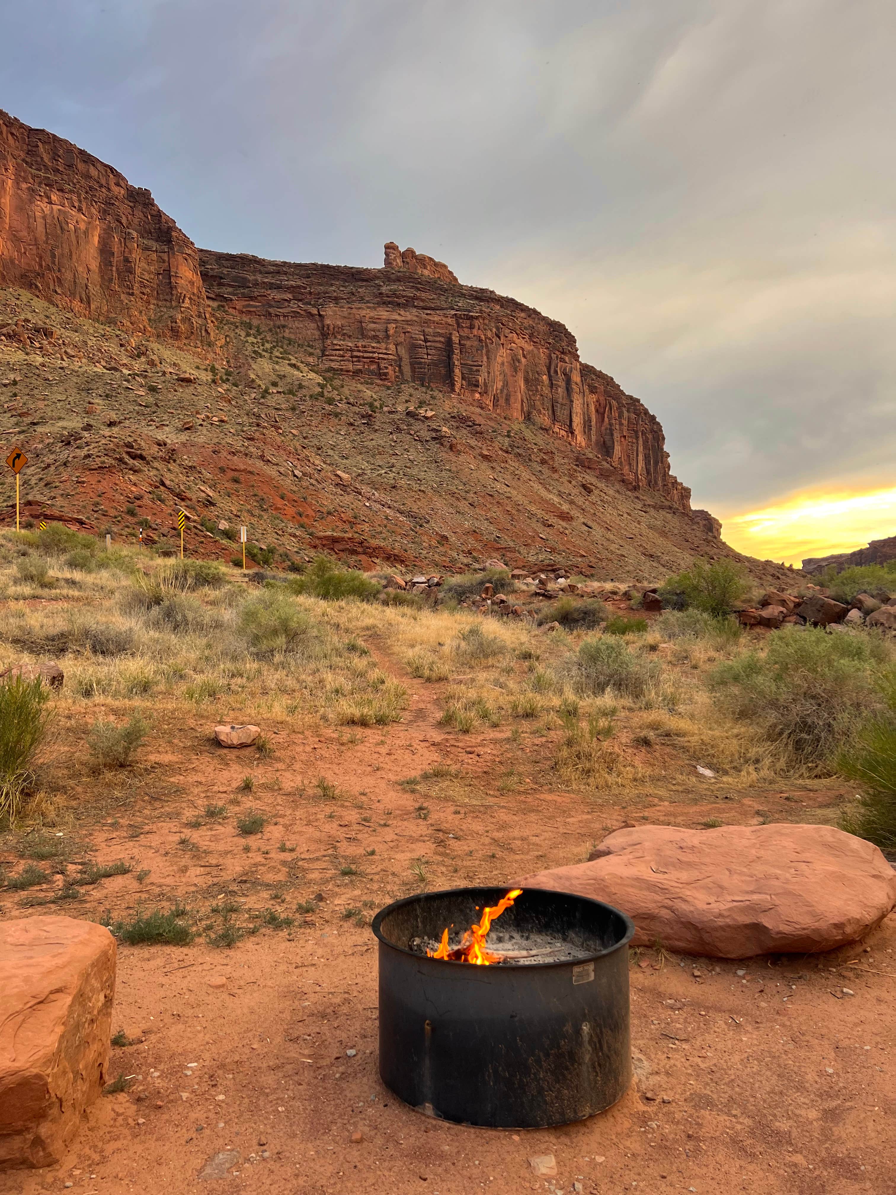 Camper submitted image from Drinks Canyon Camping Area - 1