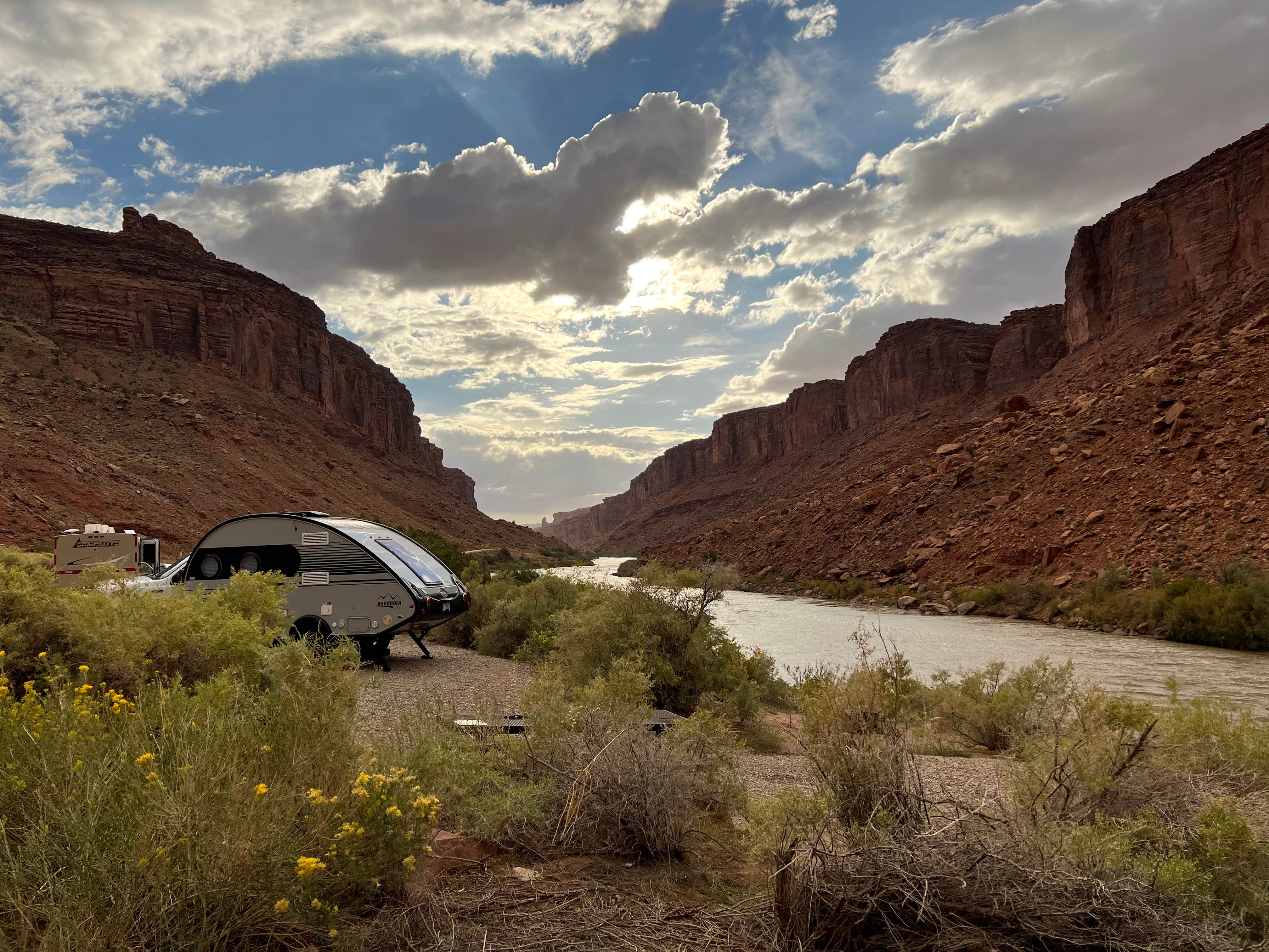 Chandler's photo at Drinks Canyon Camping Area near Arches National Park
