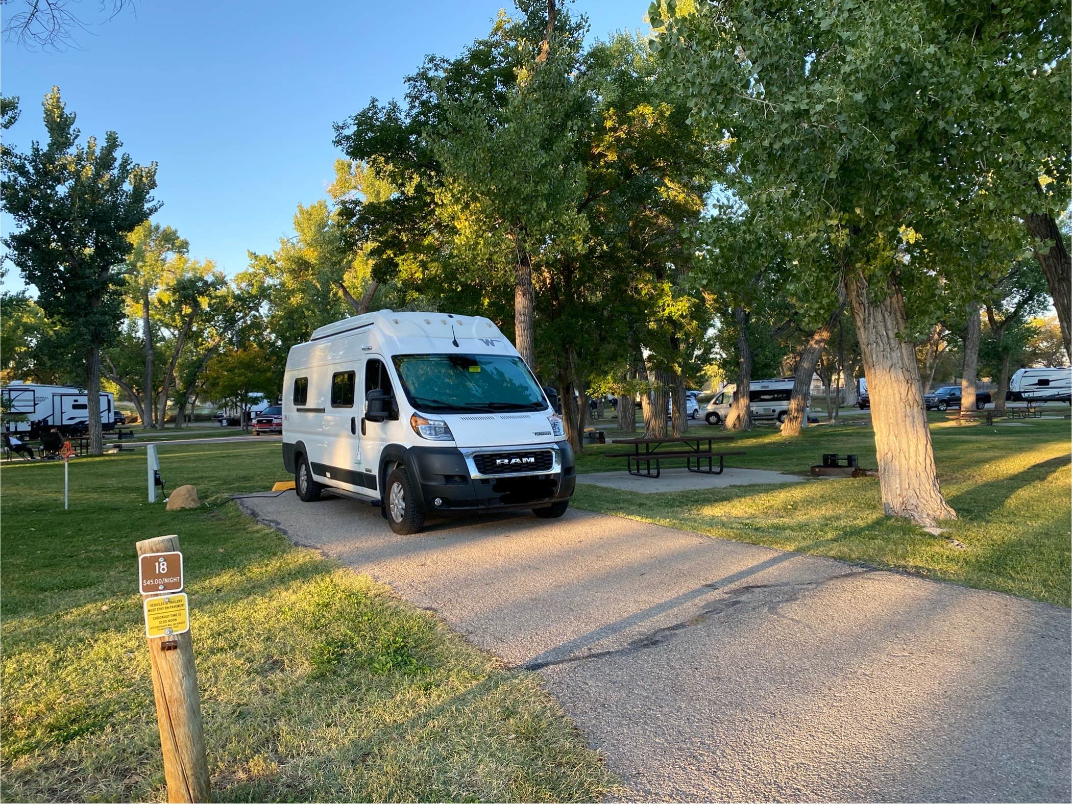 Kim G.'s photo of rv camping at Green River State Park Campground near Green River, UT