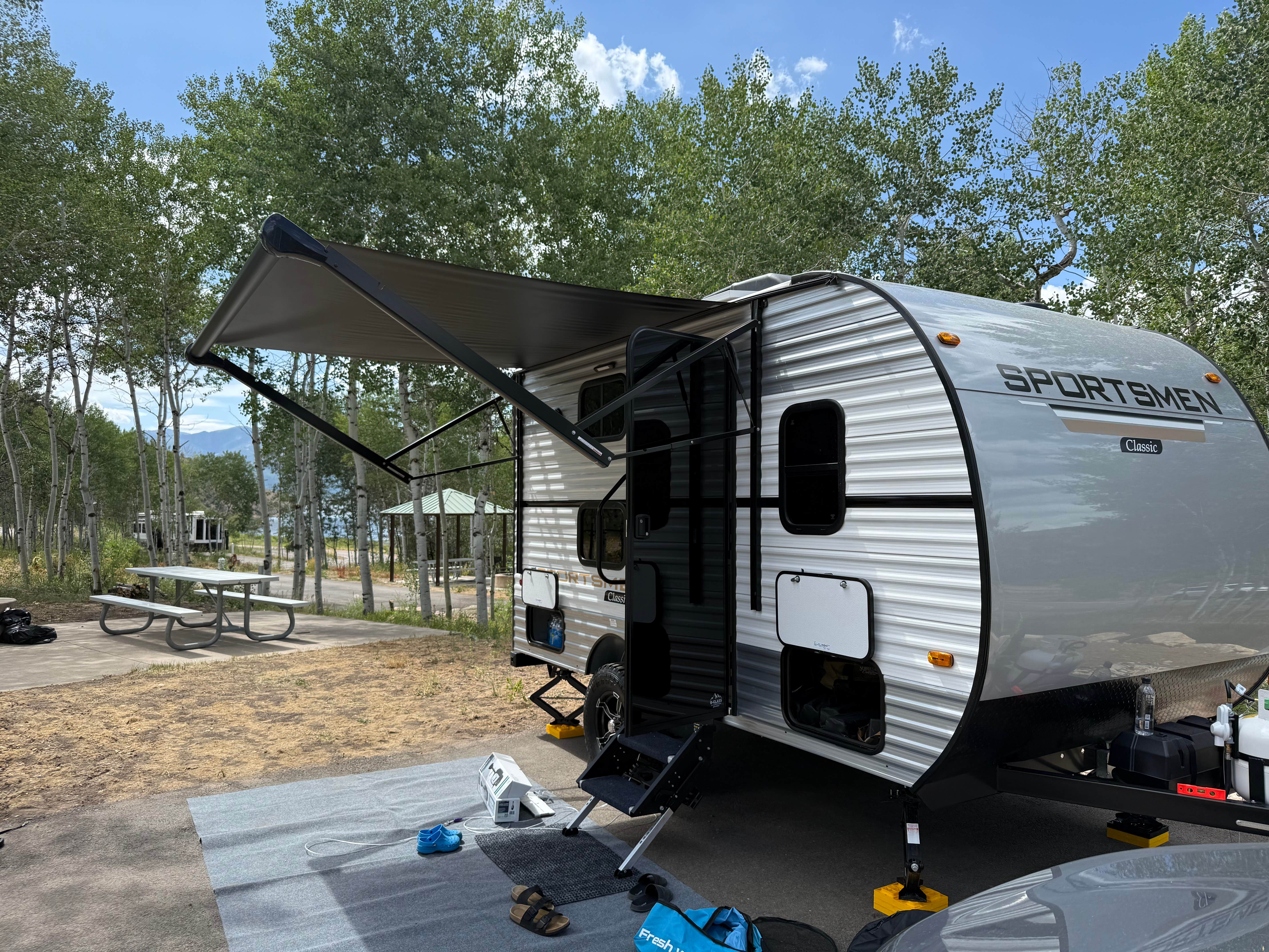 Camper submitted image from Rock Cliff Area Campground — Jordanelle State Park - 1