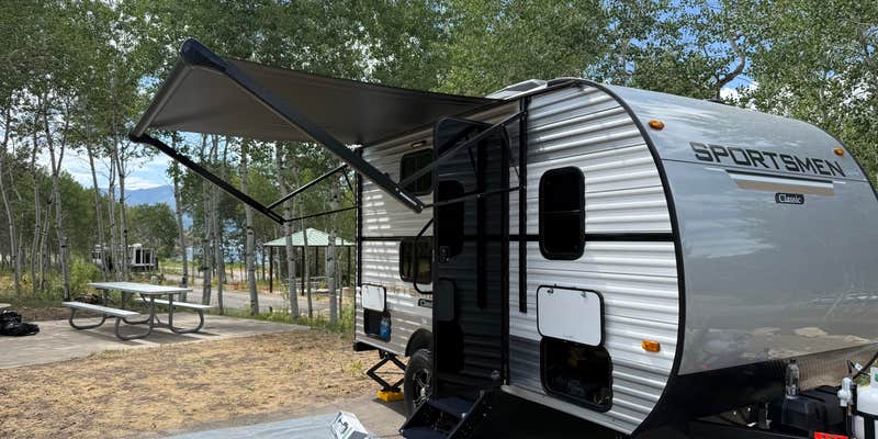 Camper submitted image from Rock Cliff Area Campground — Jordanelle State Park