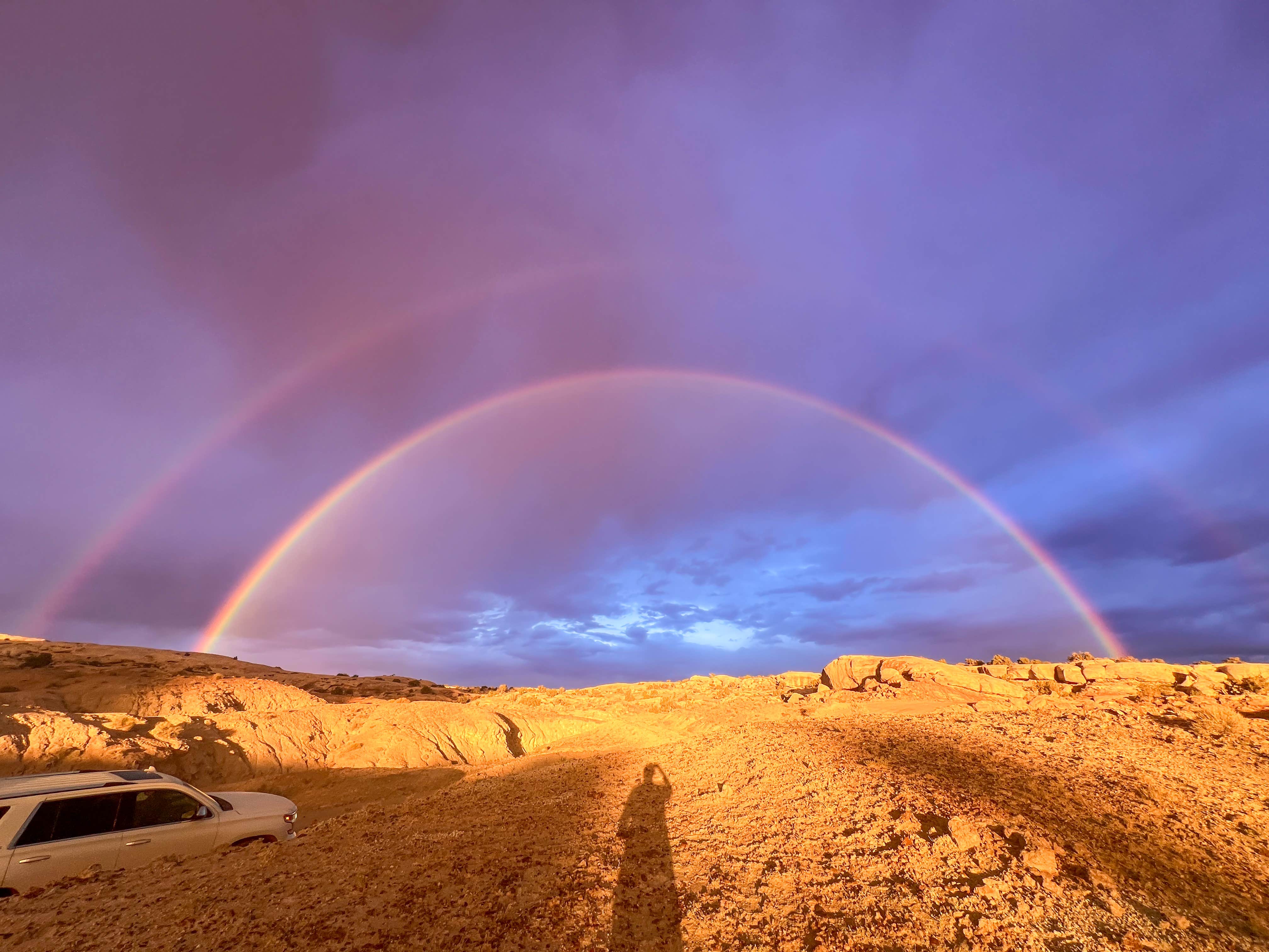 Ashley R.'s photo of a dispersed camping area at BLM Mix Pad Dispersed - Cathedral Valley near Hanksville, UT