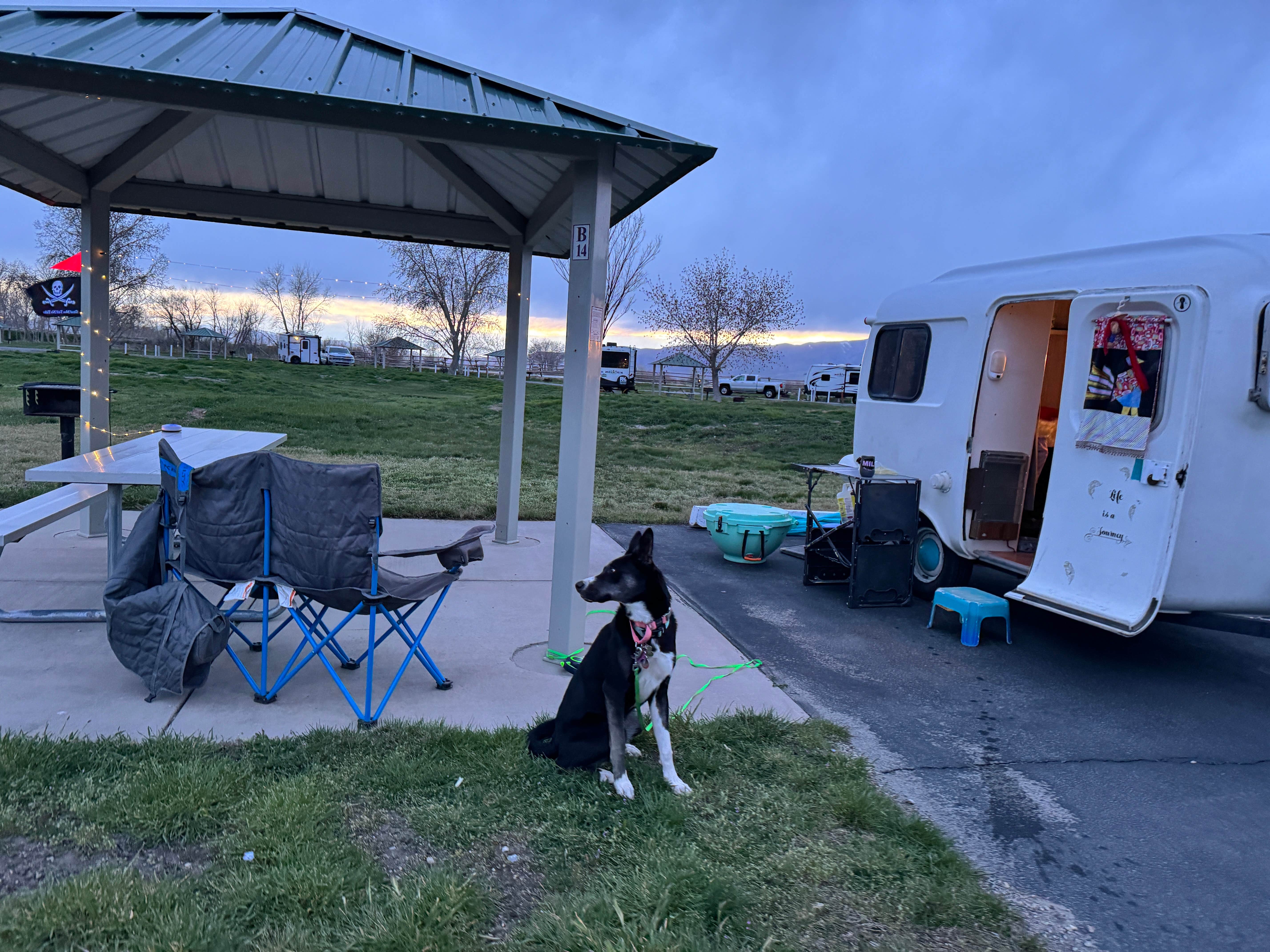 Camper-submitted photo at Utah Lake State Park Campground near Mapleton, UT