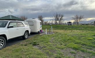 Jo's photo of rv camping at Utah Lake State Park Campground near Elk Ridge, UT