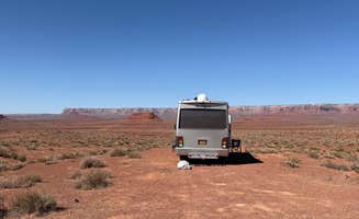 kathy J.'s photo of rv camping at Valley of the Gods Dispersed Camping near Monument Valley, AZ