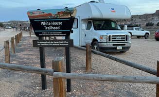 Brittany R.'s photo of rv camping at White House Campground near Big Water, UT