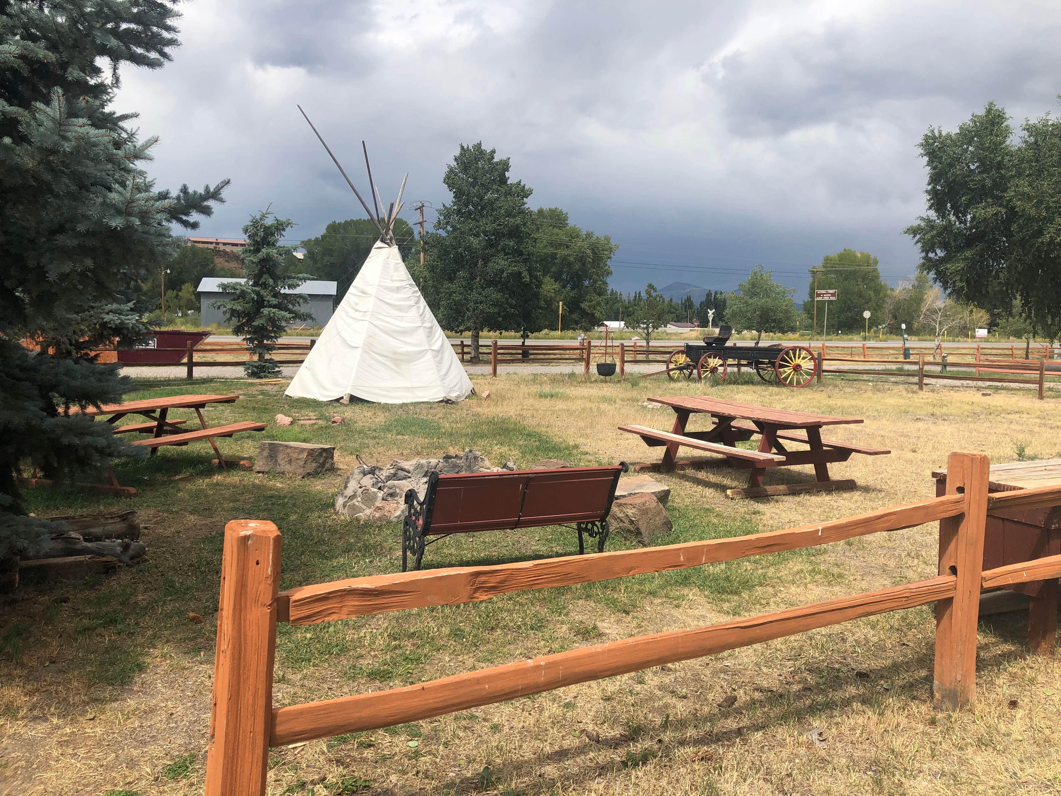 Camper-submitted photo at Ute Bluff Lodge near Del Norte, CO