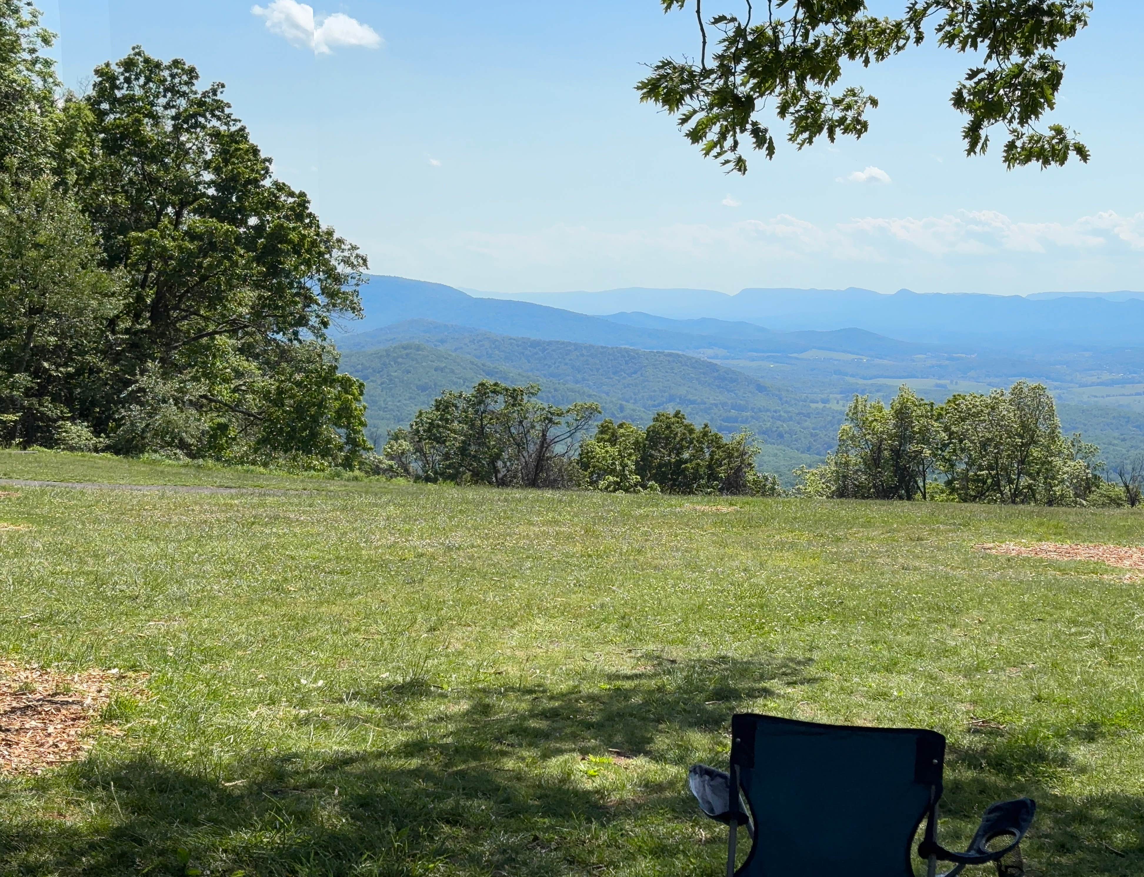 Camper-submitted photo at Utts Mountaintop Campground @ Fancy Gap near Cana, VA