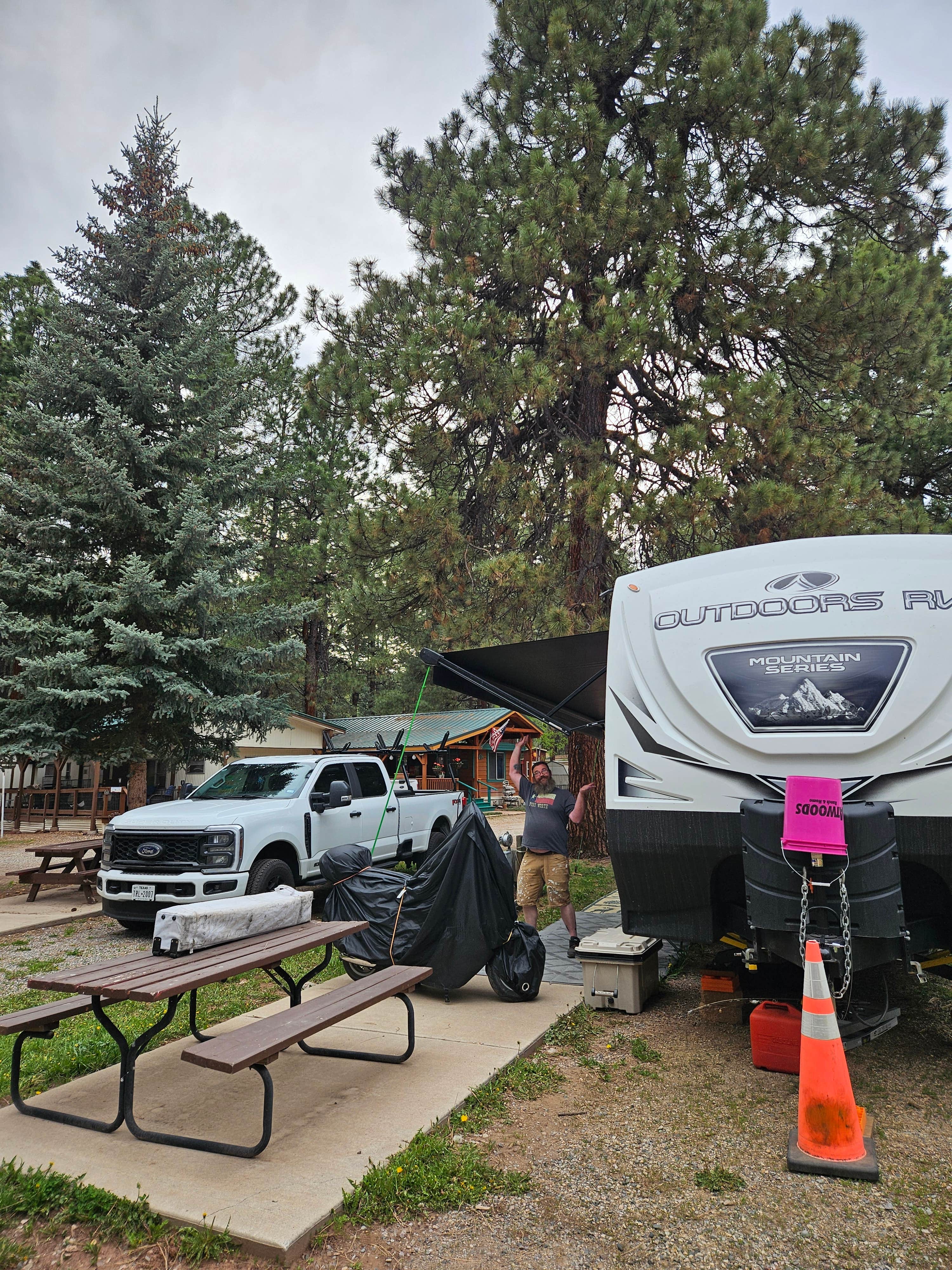 Camper-submitted photo at Vallecito Resort near Chimney Rock, CO