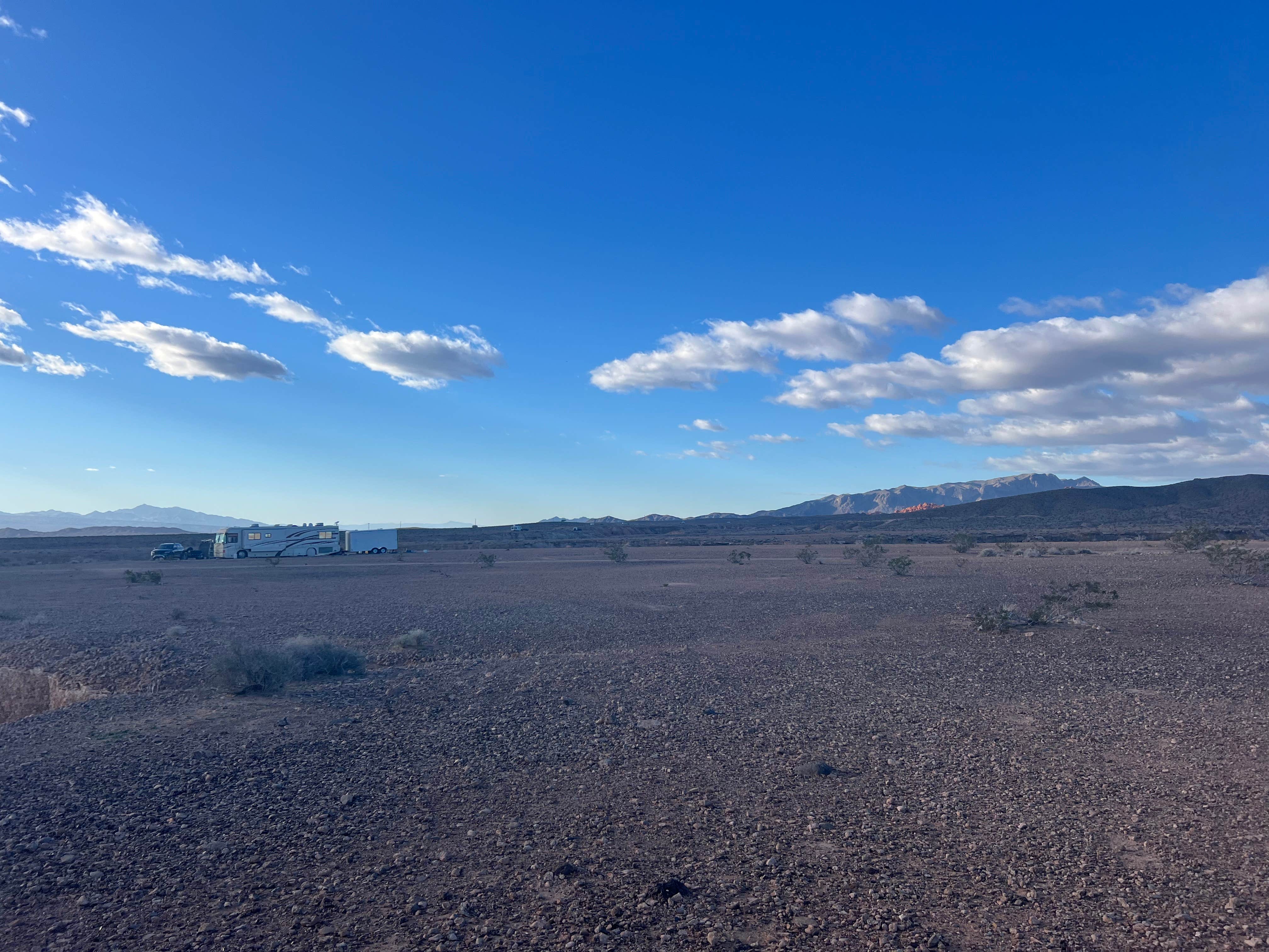 Erin A.'s photo of a dispersed camping area at Snowbird Mesa in Nevada