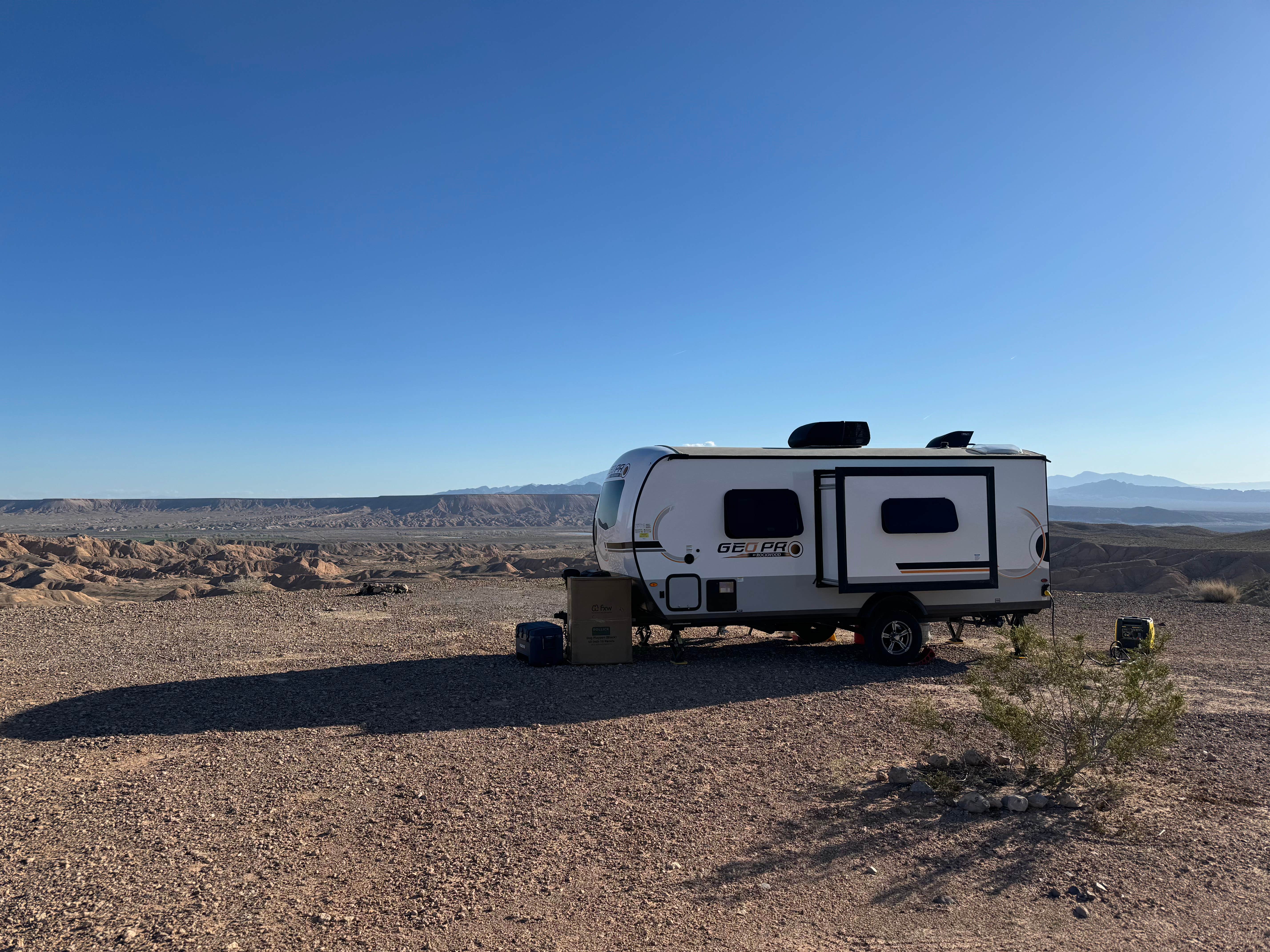 Erin A.'s photo of rv camping at Snowbird Mesa near Mesquite, NV