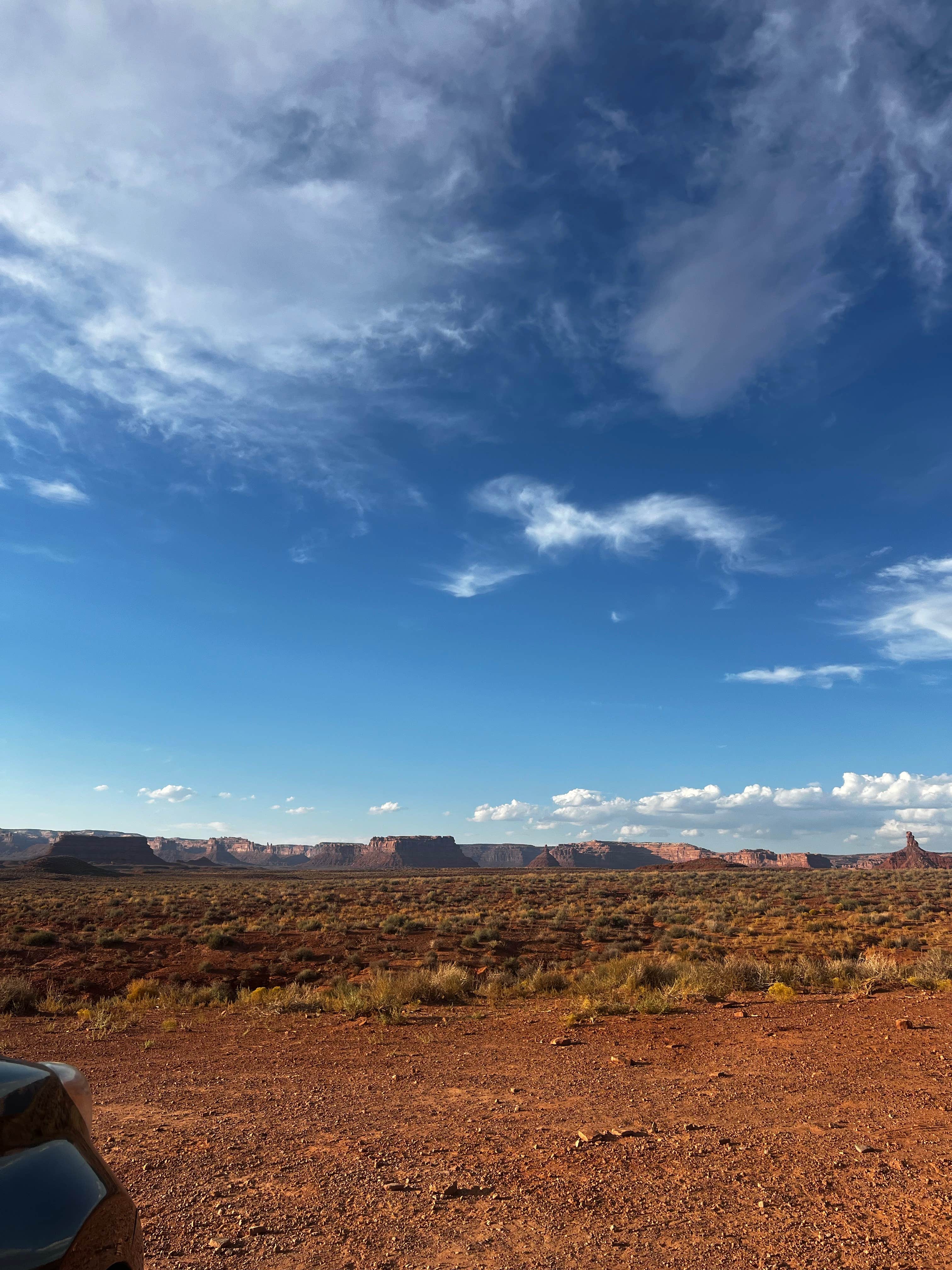 Rhys R.'s photo of a dispersed camping area at Valley of the Gods Road Dispersed near Mexican Hat, UT