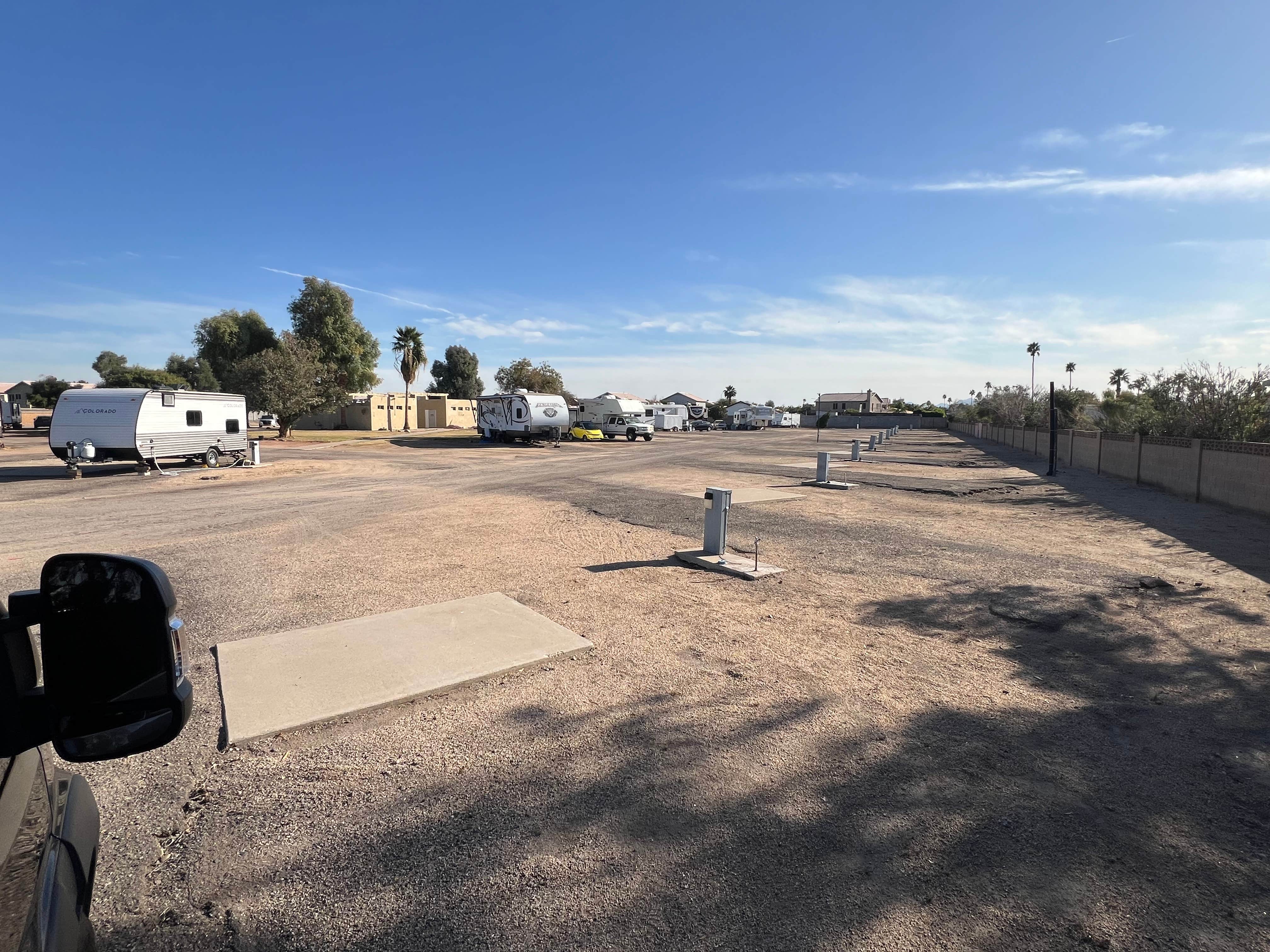 Camper-submitted photo at valley of the sun rv park near Waddell, AZ