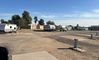 Christine B.'s photo of rv camping at valley of the sun rv park near Gila Bend, AZ