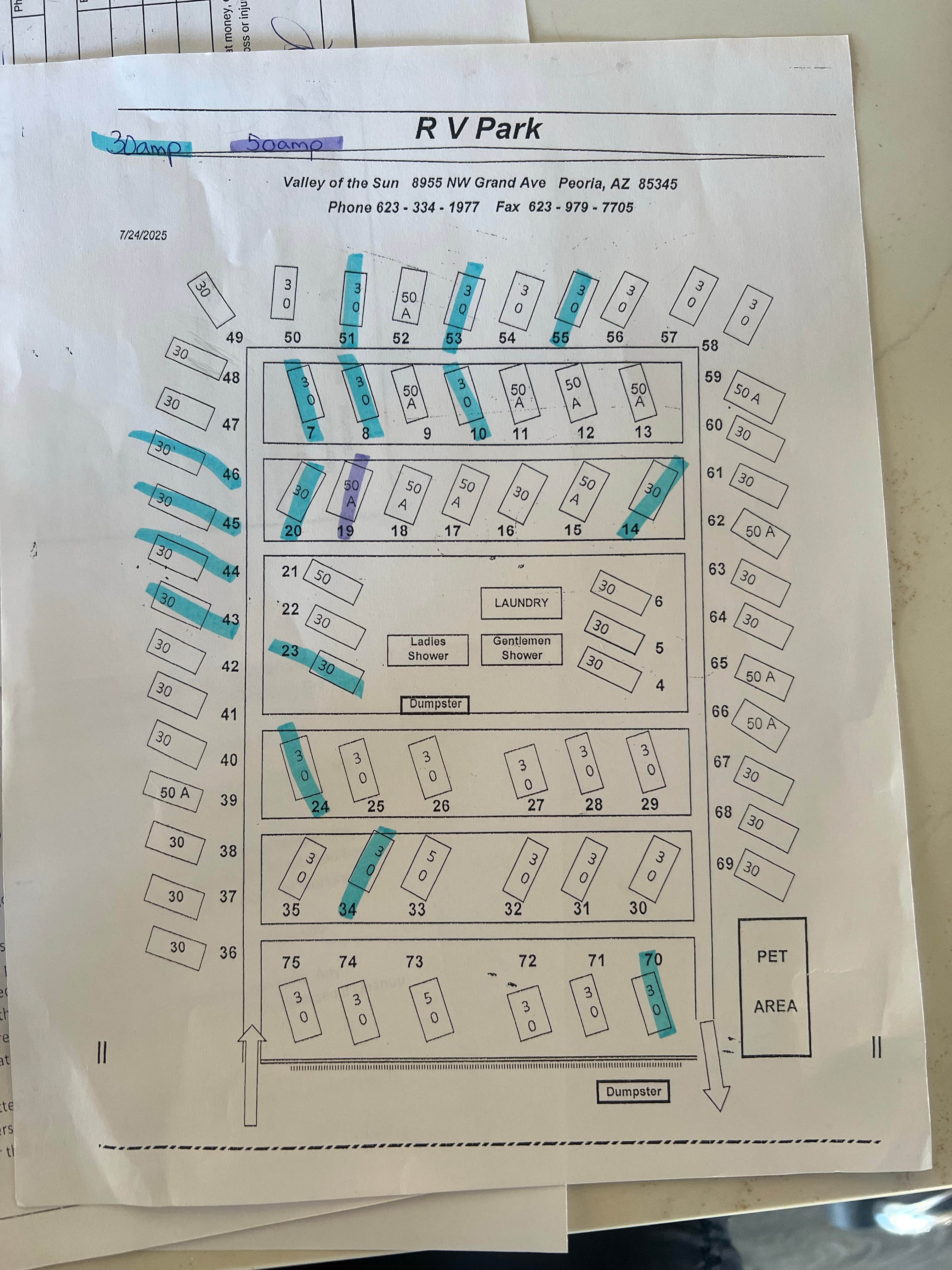 Camper-submitted photo at valley of the sun rv park near Waddell, AZ