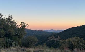 Ericka T.'s photo of a dispersed camping area at Valley View Lookout Camp near Prescott Valley, AZ