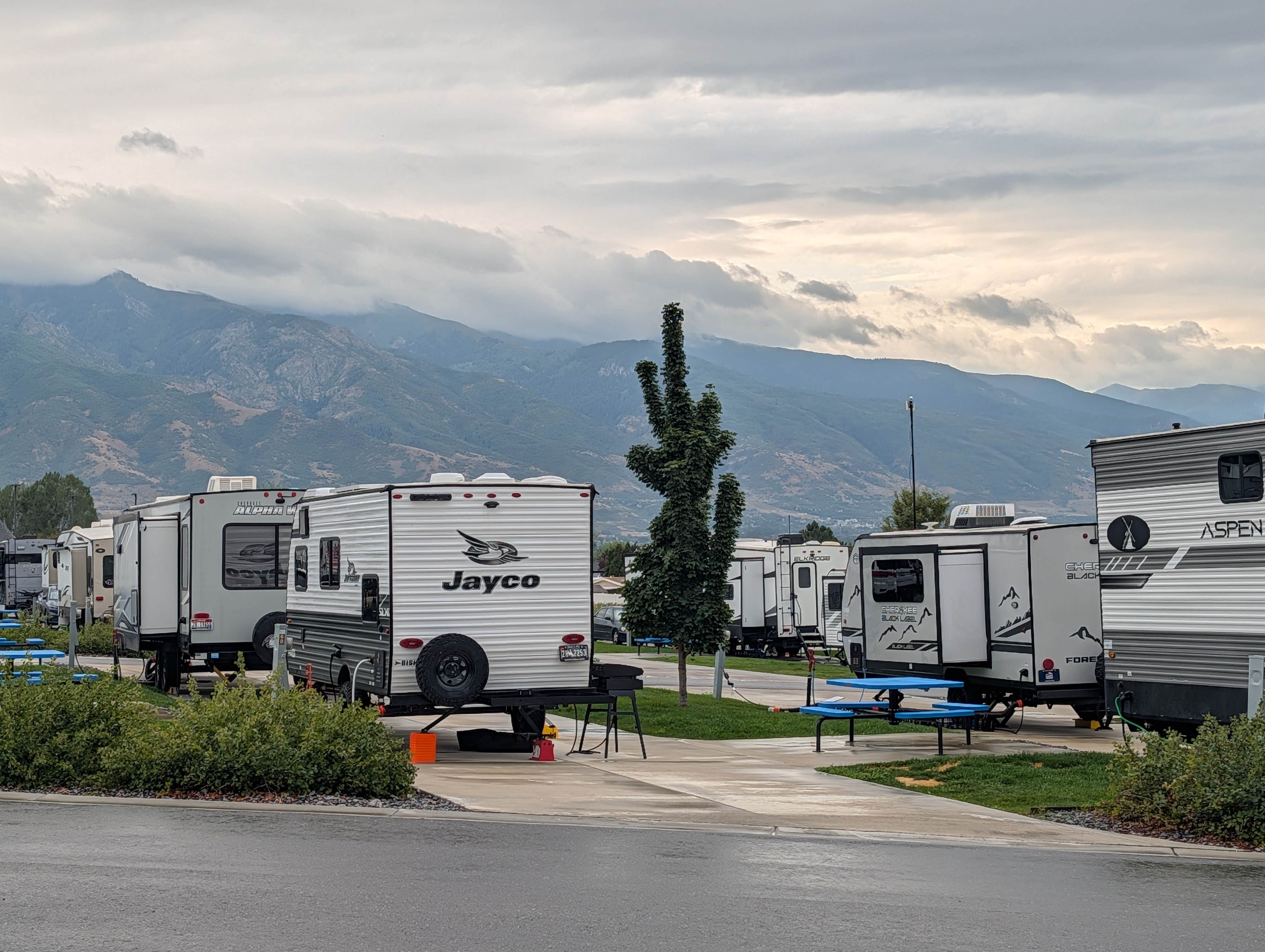 James J.'s photo of rv camping at Valley View Rv Resort near Salt Lake City, UT