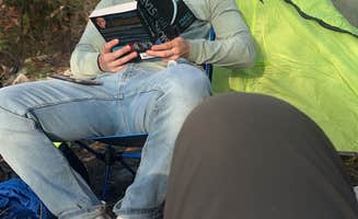 TJ W.'s photo of tent camping at Veach Gap - GWNF - Backpacking Site near Flint Hill, VA