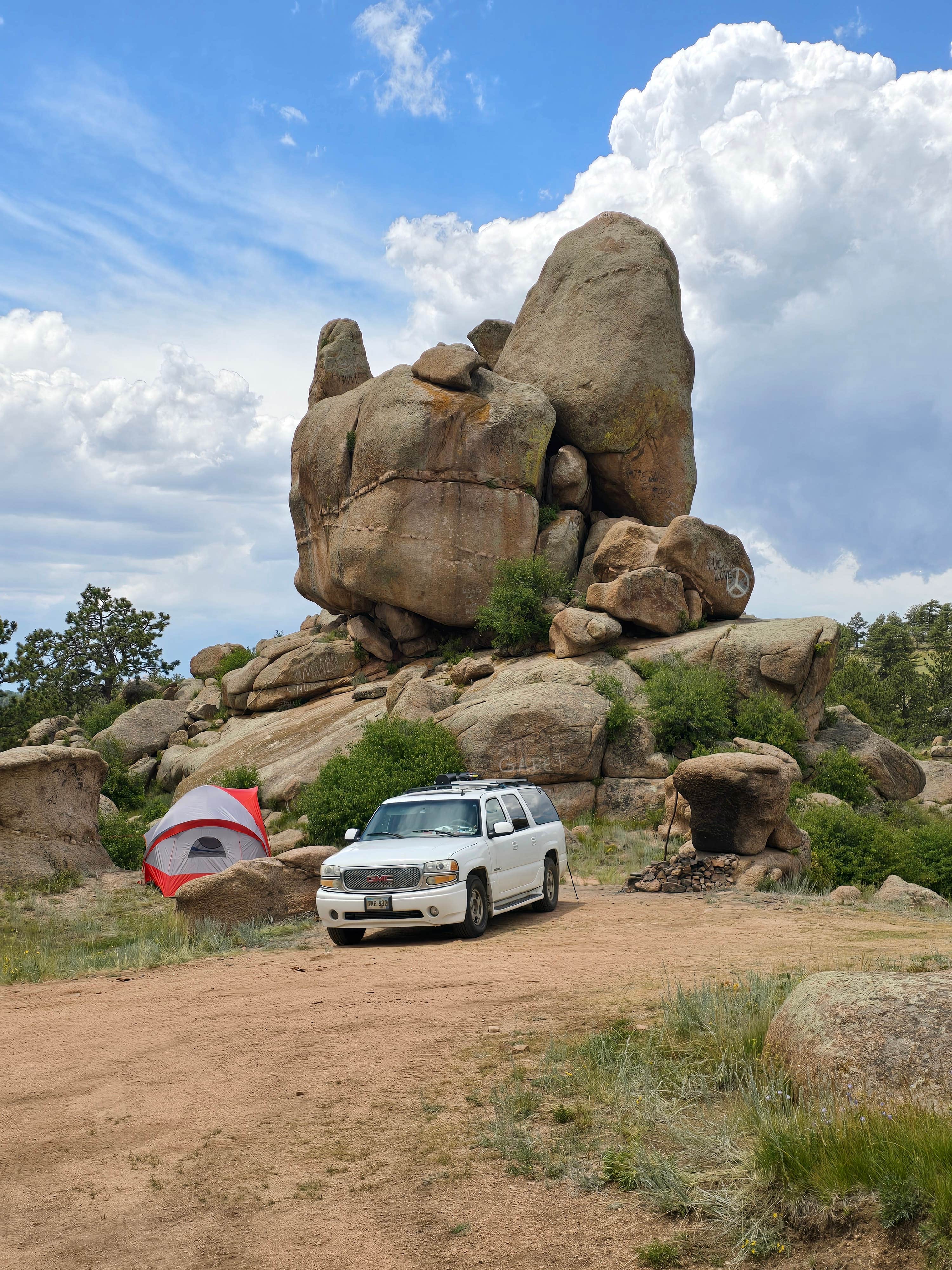Camper-submitted photo at Vedawoo Dispersed Sunset Camp near Buford, WY