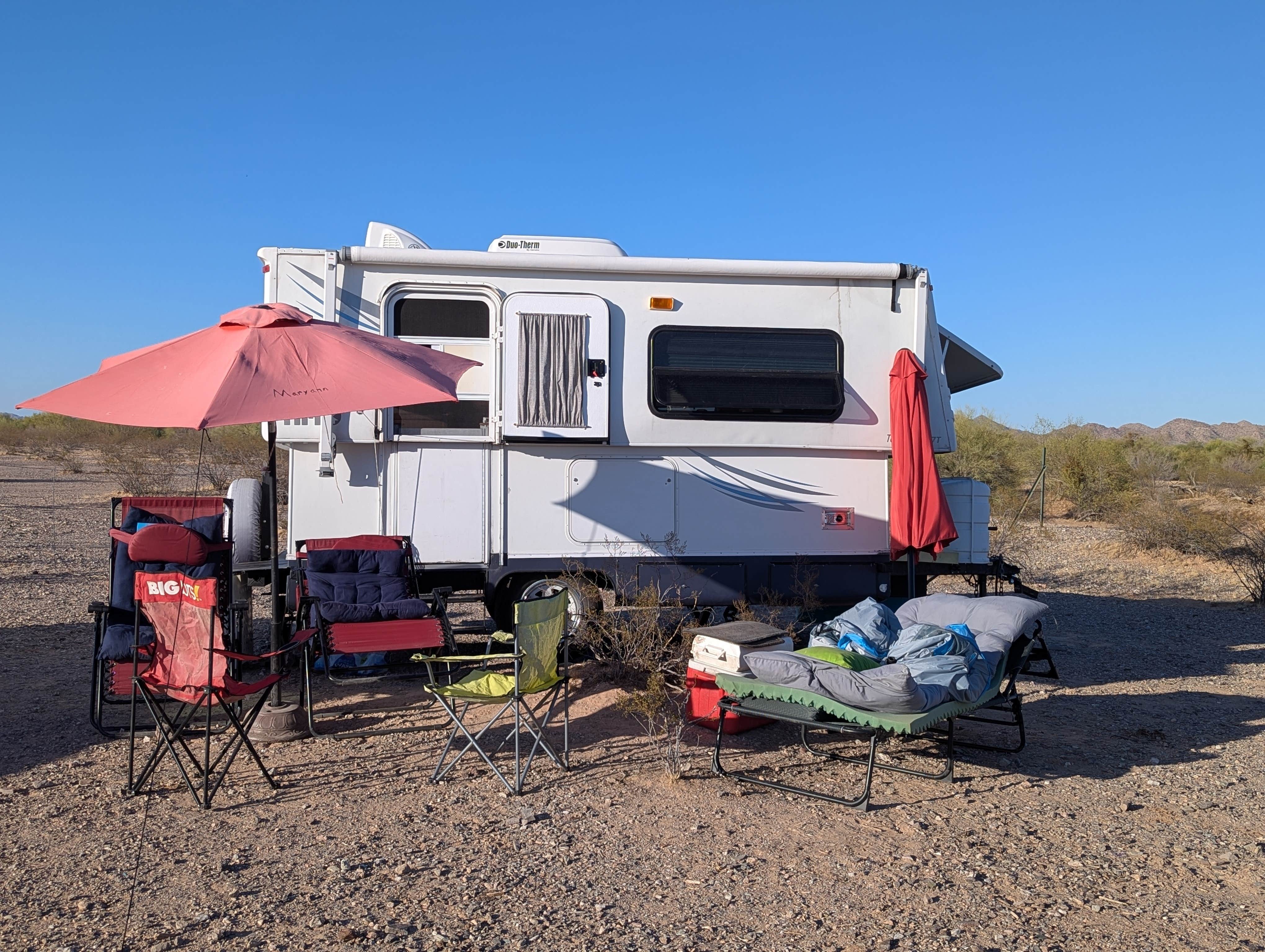 Camper submitted image from Vekol Valley Road - 1