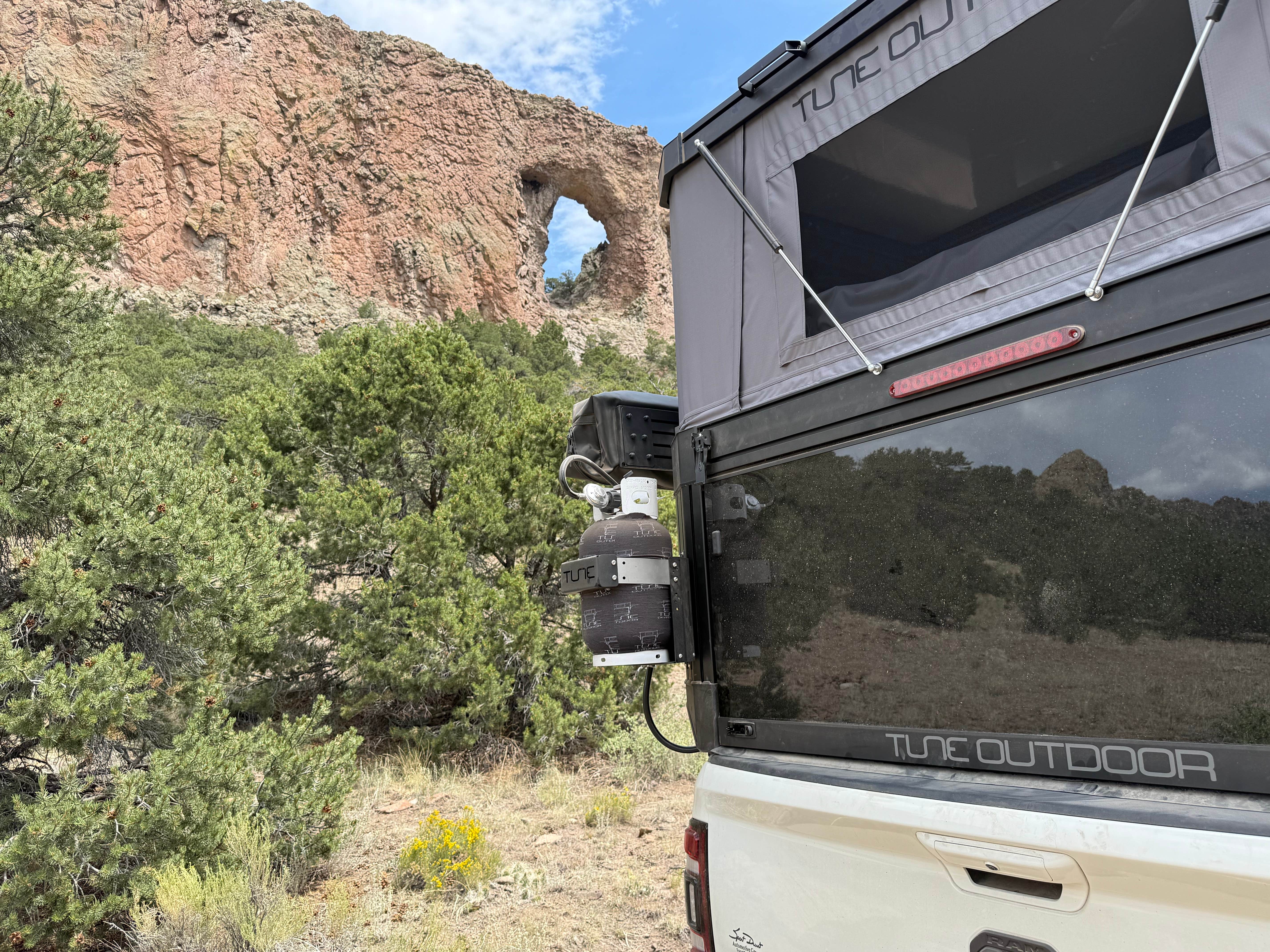 Camper-submitted photo at Ventana Arch Dispersed Camp near Mosca, CO