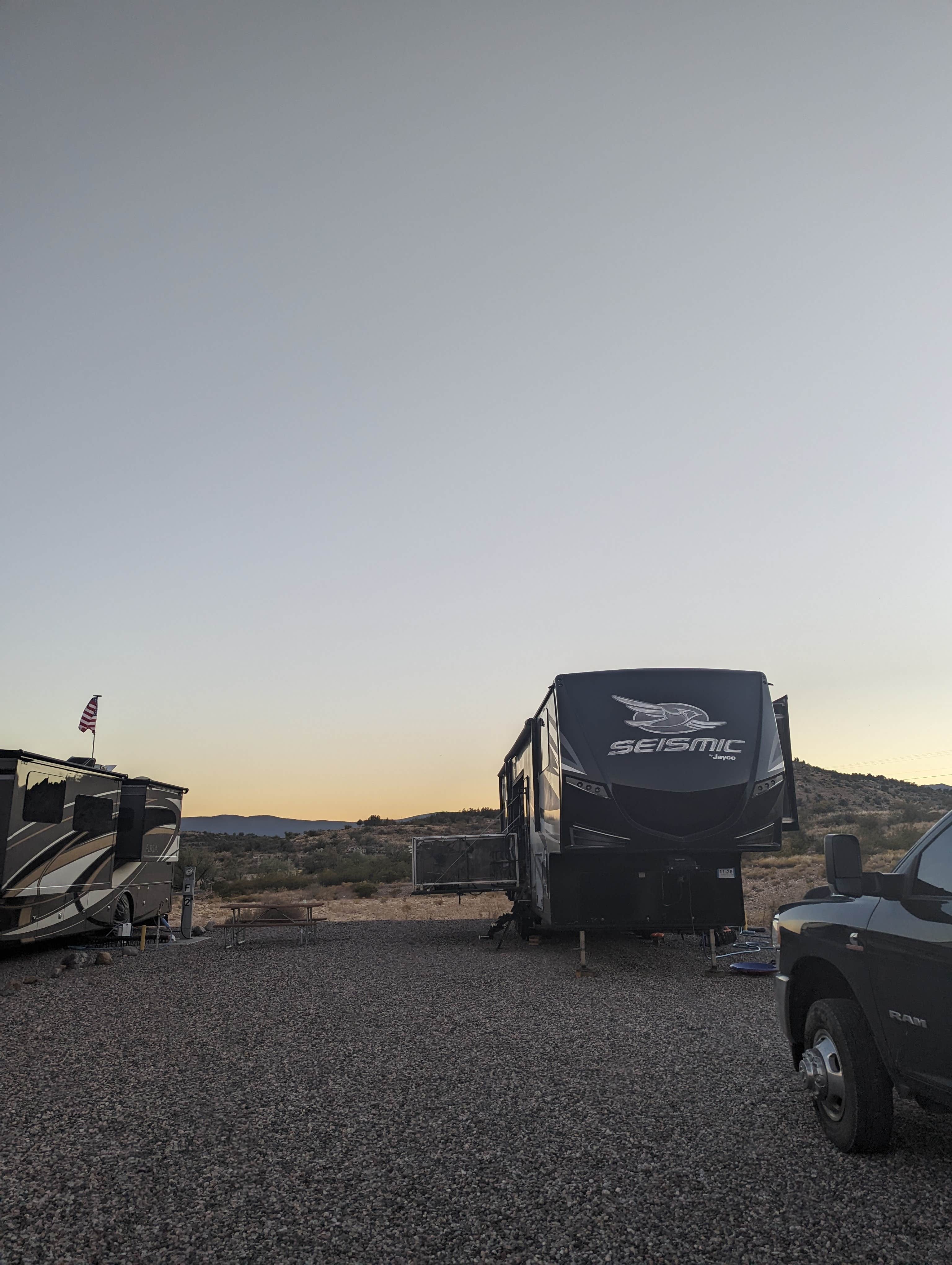Tina M.'s photo of rv camping at Thousand Trails Verde Valley near Pine, AZ