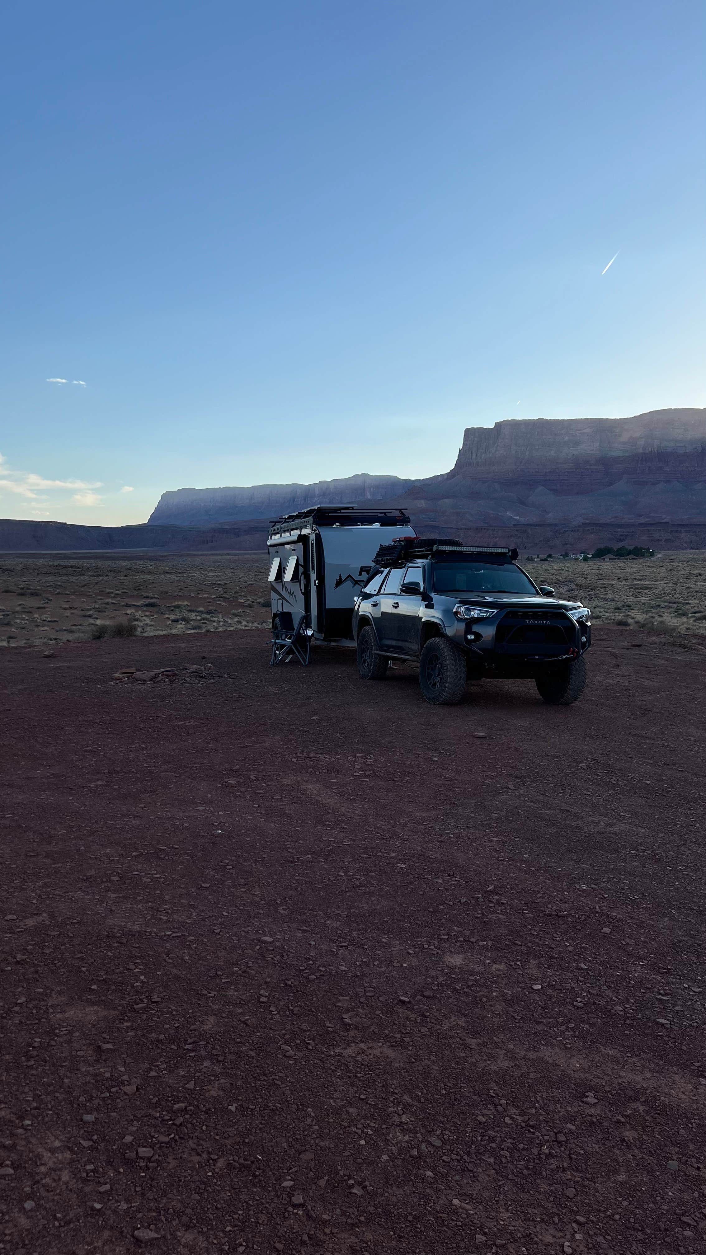 Camper-submitted photo at Vermillion Cliffs AZ 89A near Page, AZ