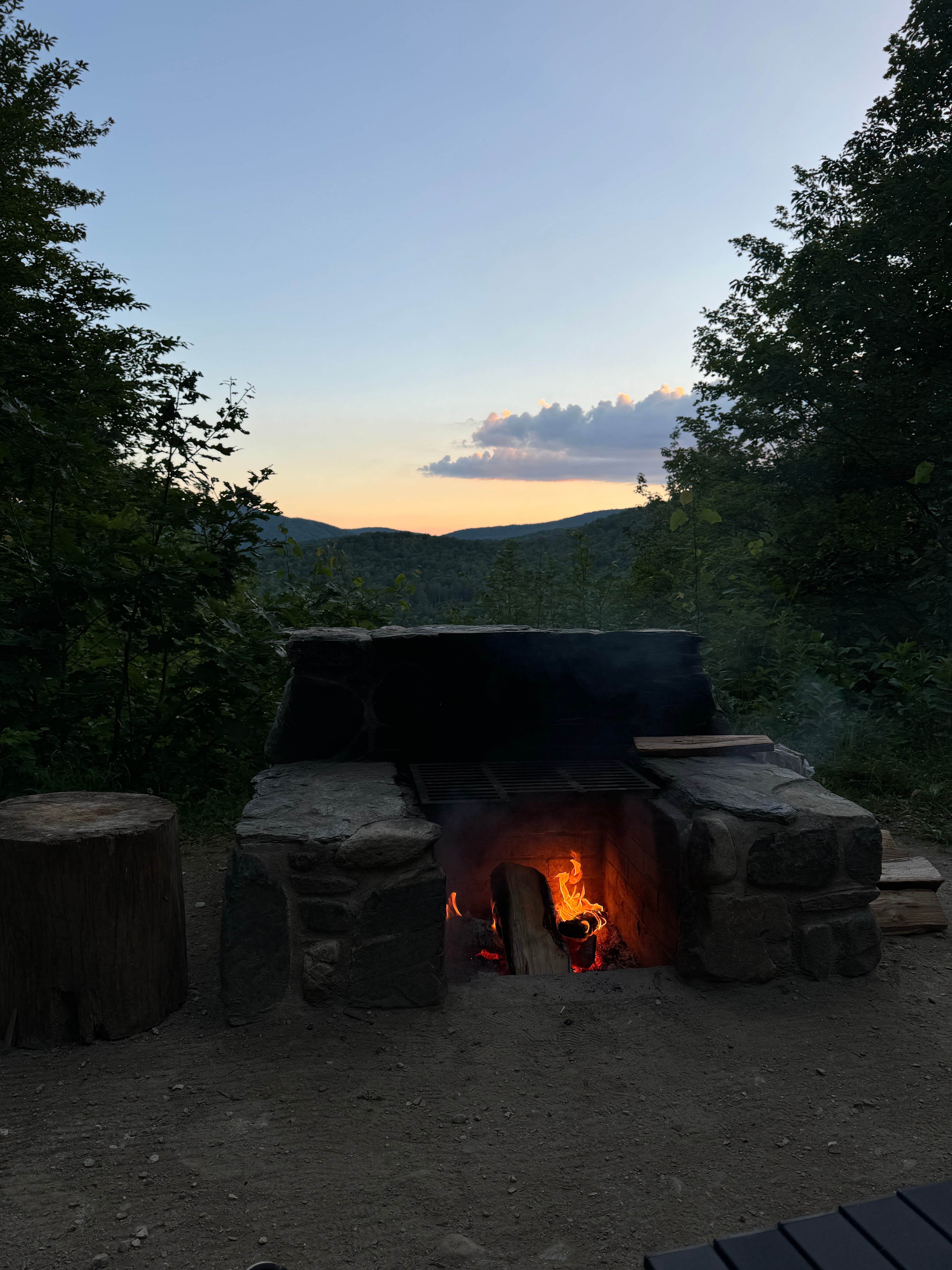 Camper-submitted photo at Coolidge State Park Campground near South Royalton, VT