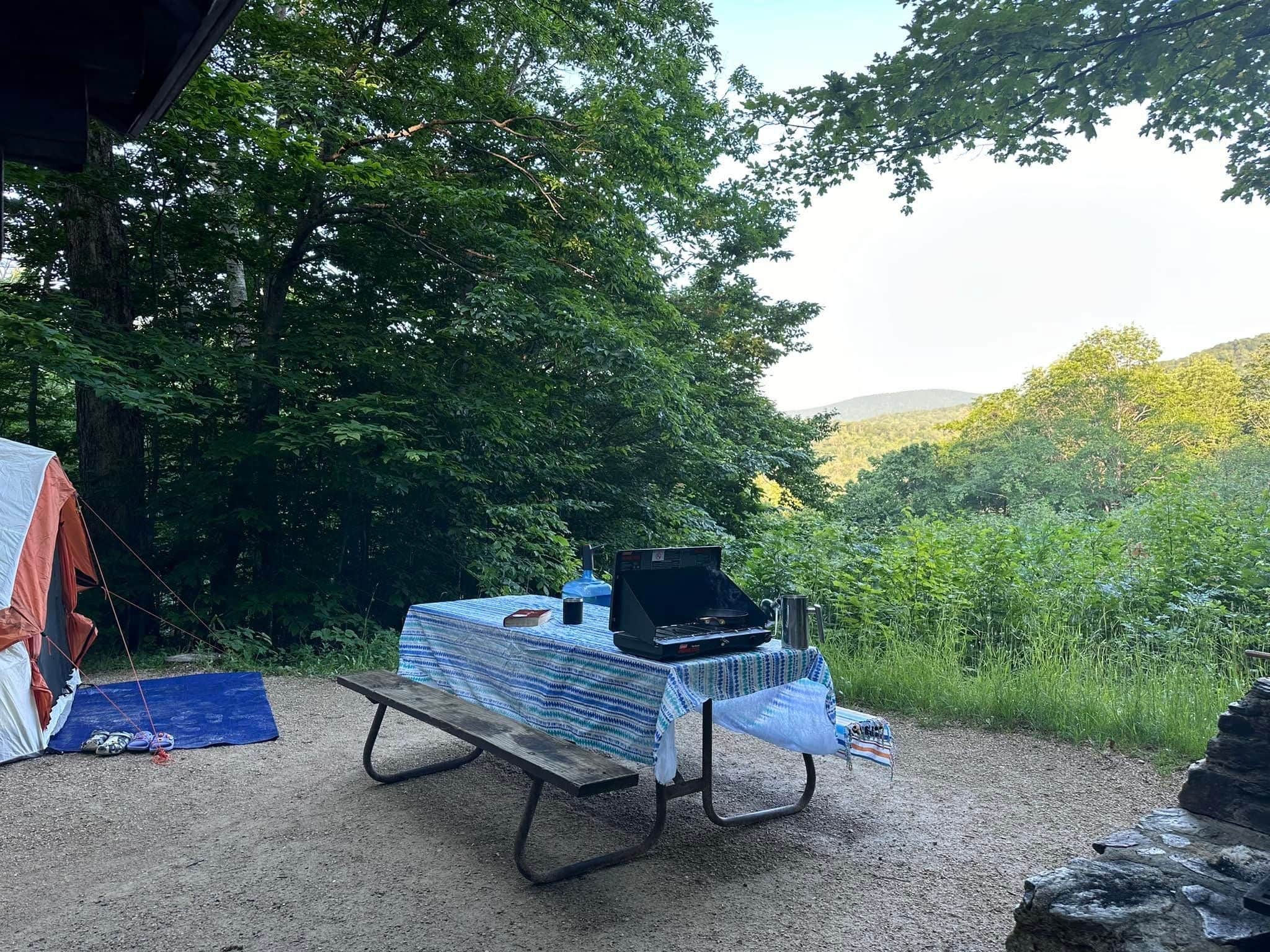 Camper-submitted photo at Coolidge State Park Campground near South Royalton, VT