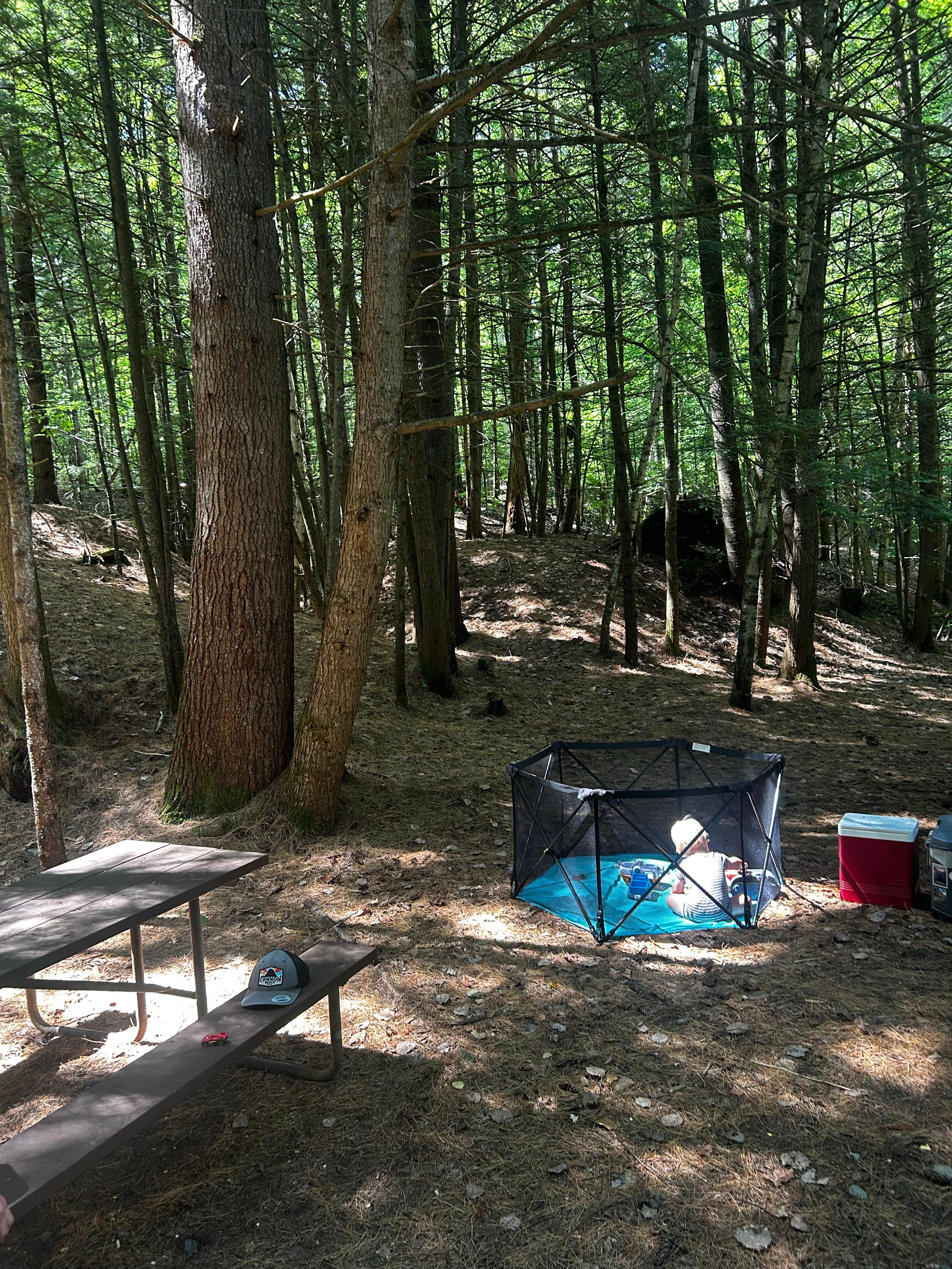 Camper-submitted photo at Little River State Park Campground near Winooski, VT