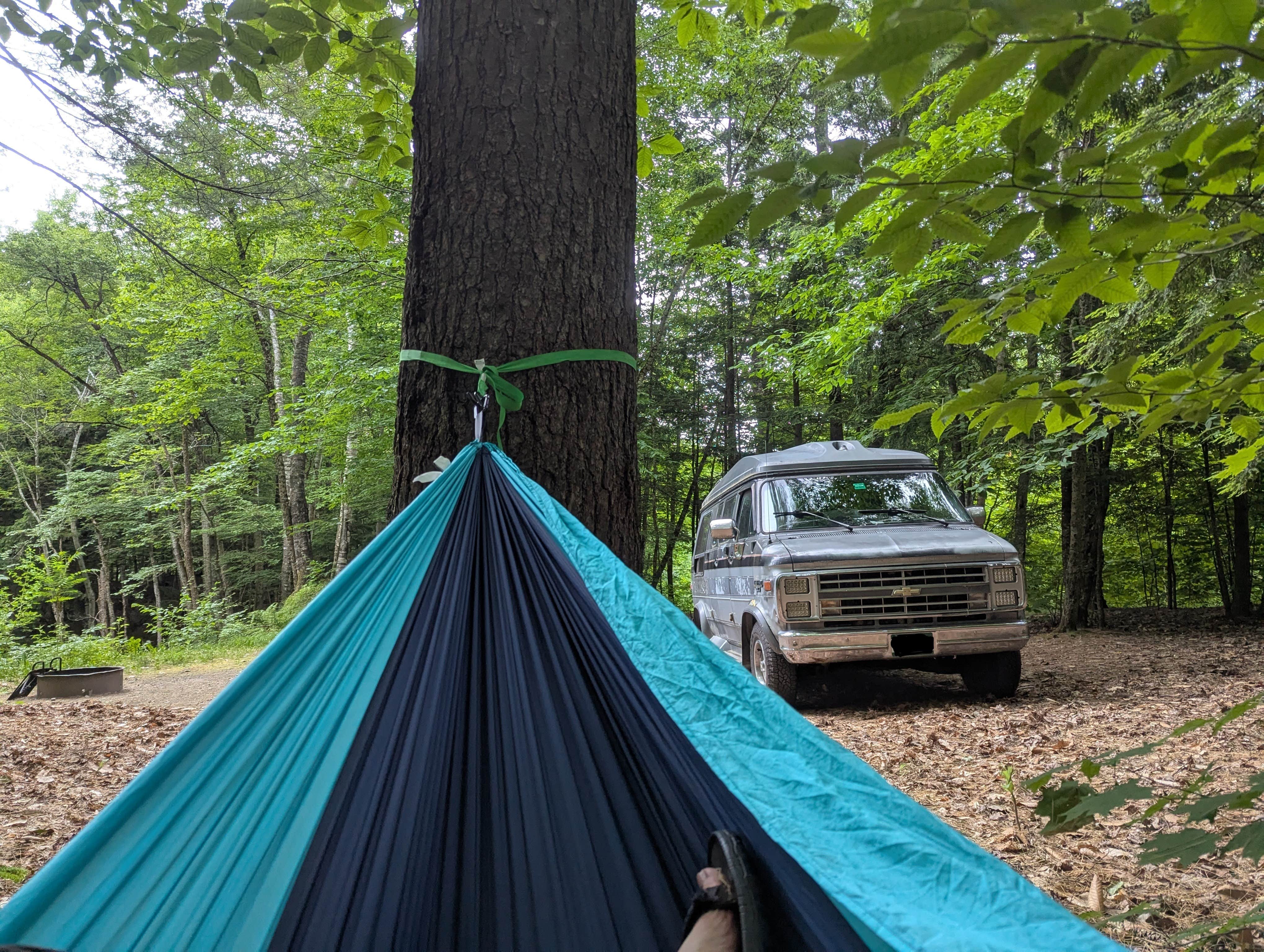 Camper-submitted photo at Little River State Park Campground near Barre, VT