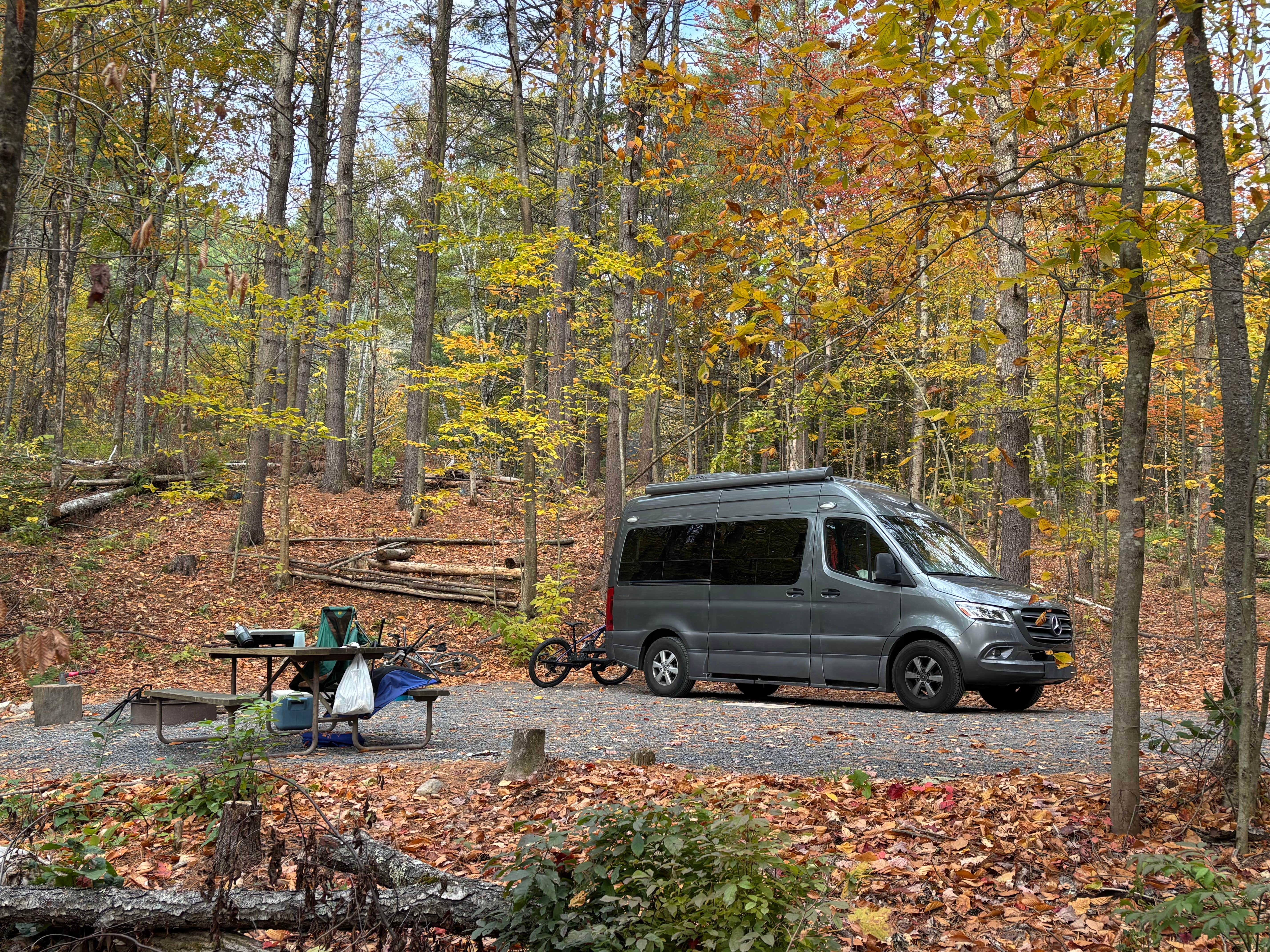 Marc D.'s photo of rv camping at Mount Ascutney State Park Campground near Lebanon, NH
