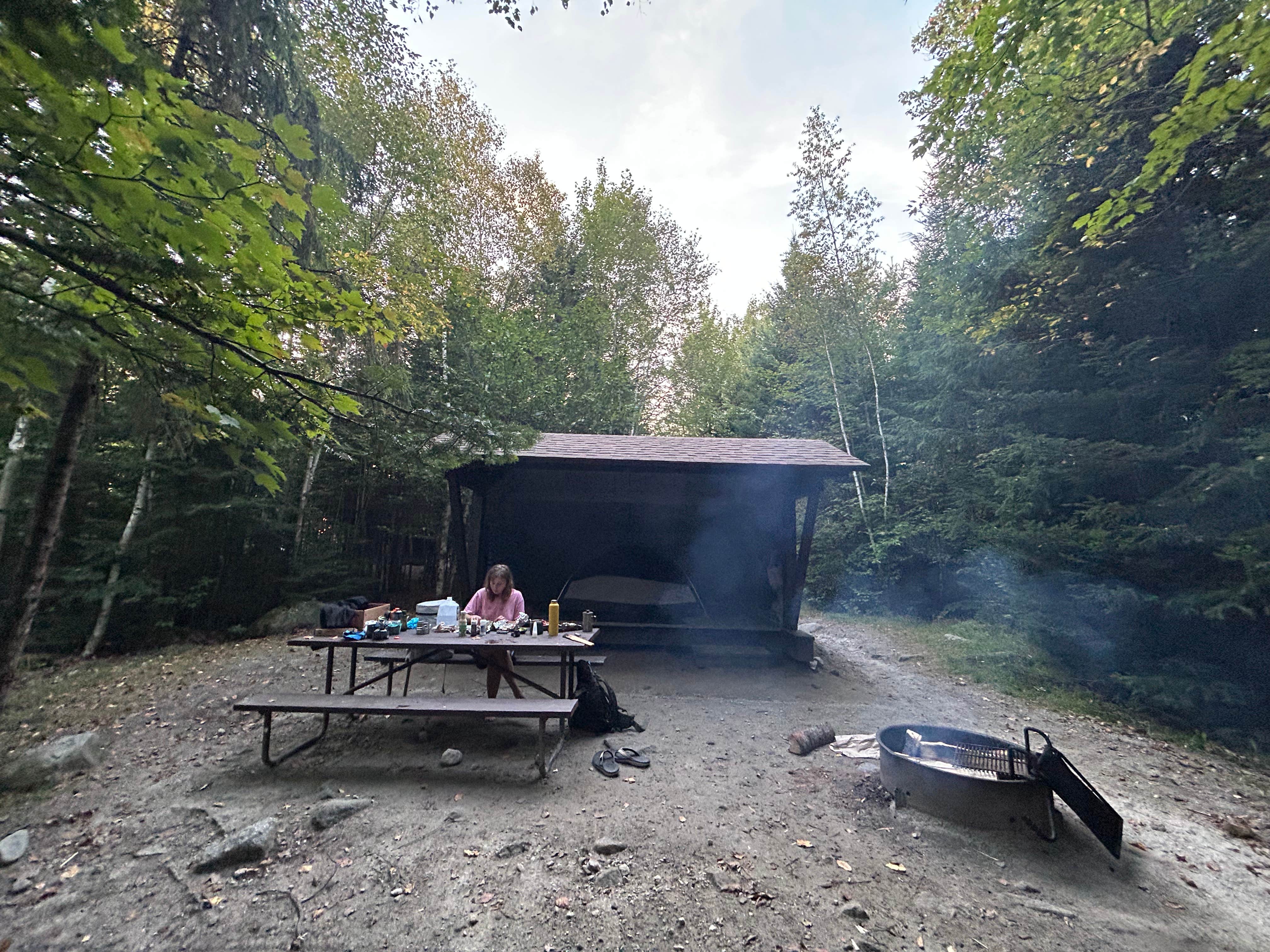 Drew H.'s photo at Stillwater State Park Campground near Marshfield, VT