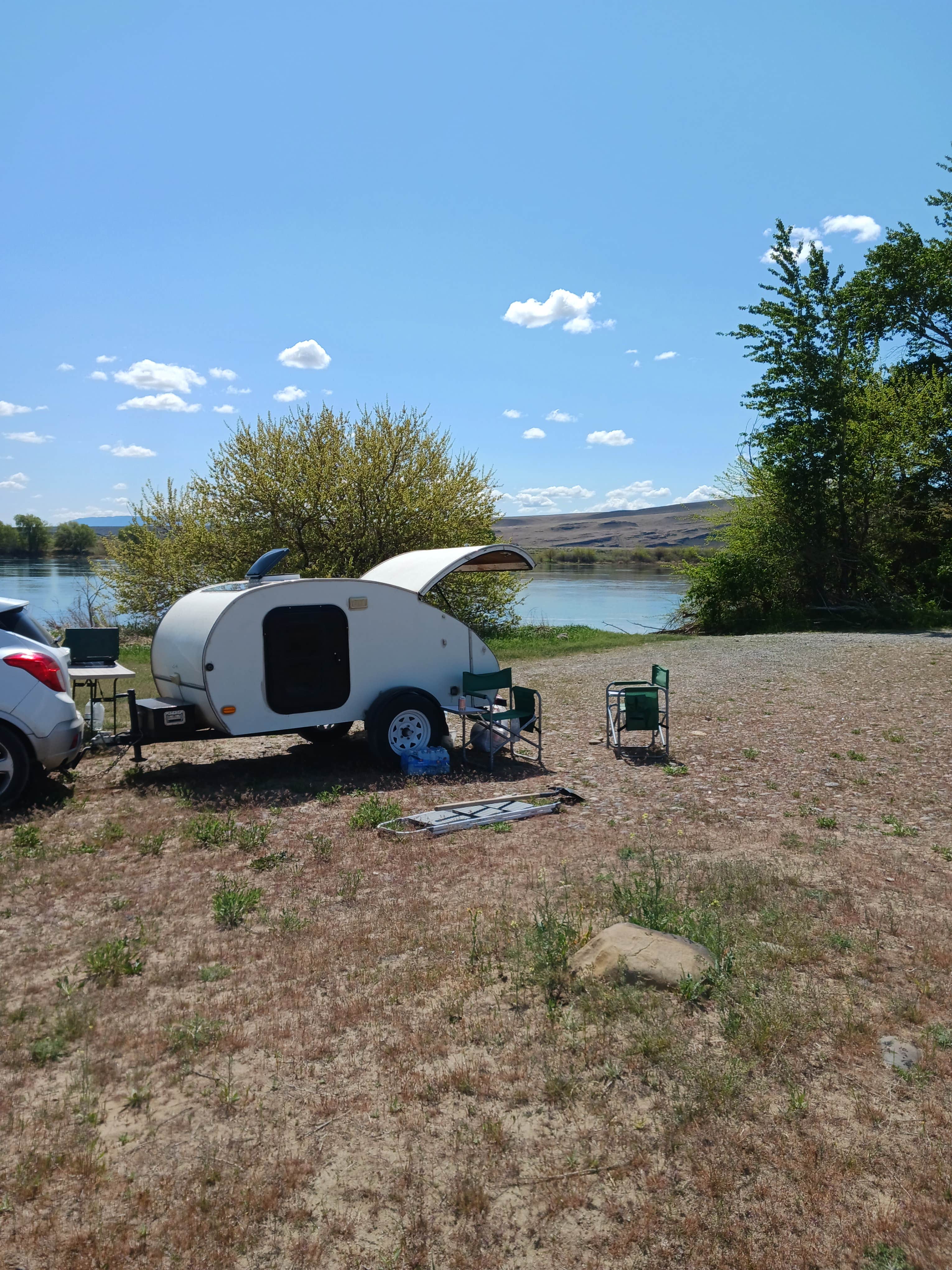 Kevin C.'s photo of a dispersed camping area at Vernita Bridge near Pasco, WA