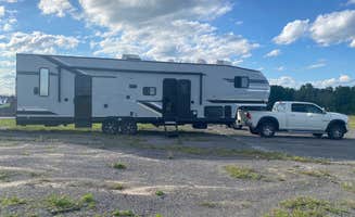 linda's photo of rv camping at Vernon Downs Casino near Norwich, NY
