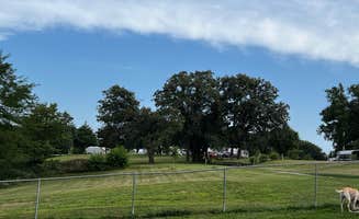 Maggie  C.'s photo of camping with pets at Victorian Acres RV Park & Campground near Nebraska City, NE