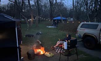 Taylor's photo of camping with pets at Big Meadows Campground — Shenandoah National Park near Shenandoah, VA