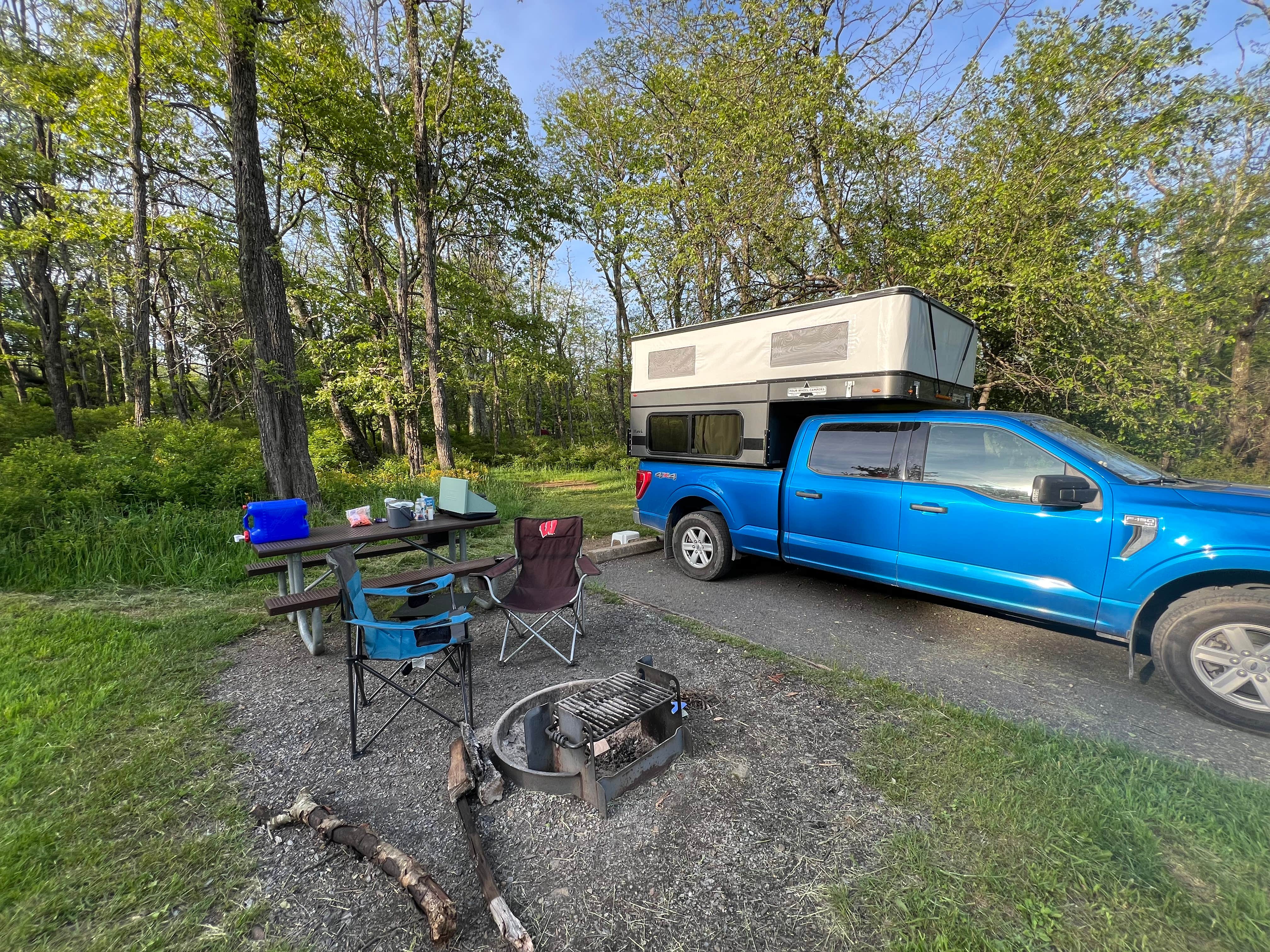 Rachel S.'s photo of rv camping at Big Meadows Campground — Shenandoah National Park near Barboursville, VA