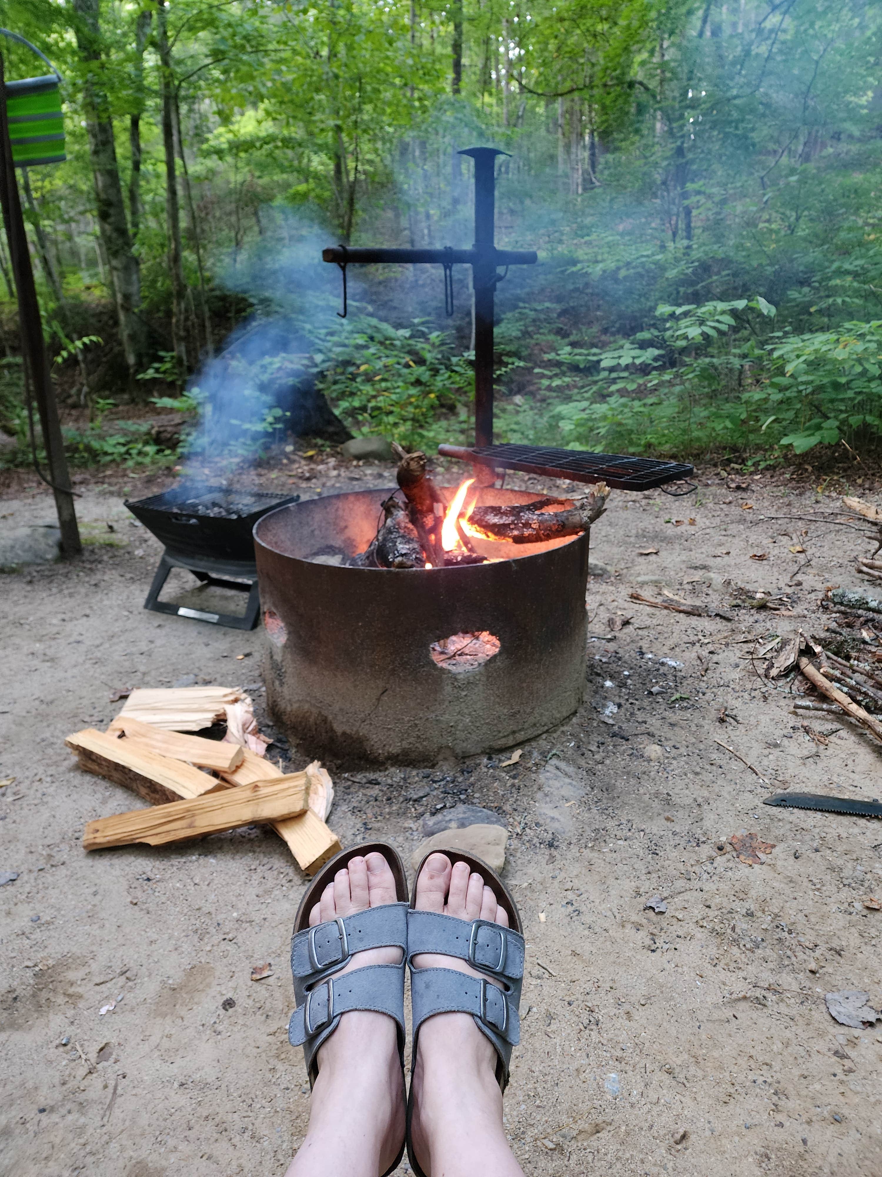 Camper-submitted photo at North Creek Campground near Natural Bridge, VA