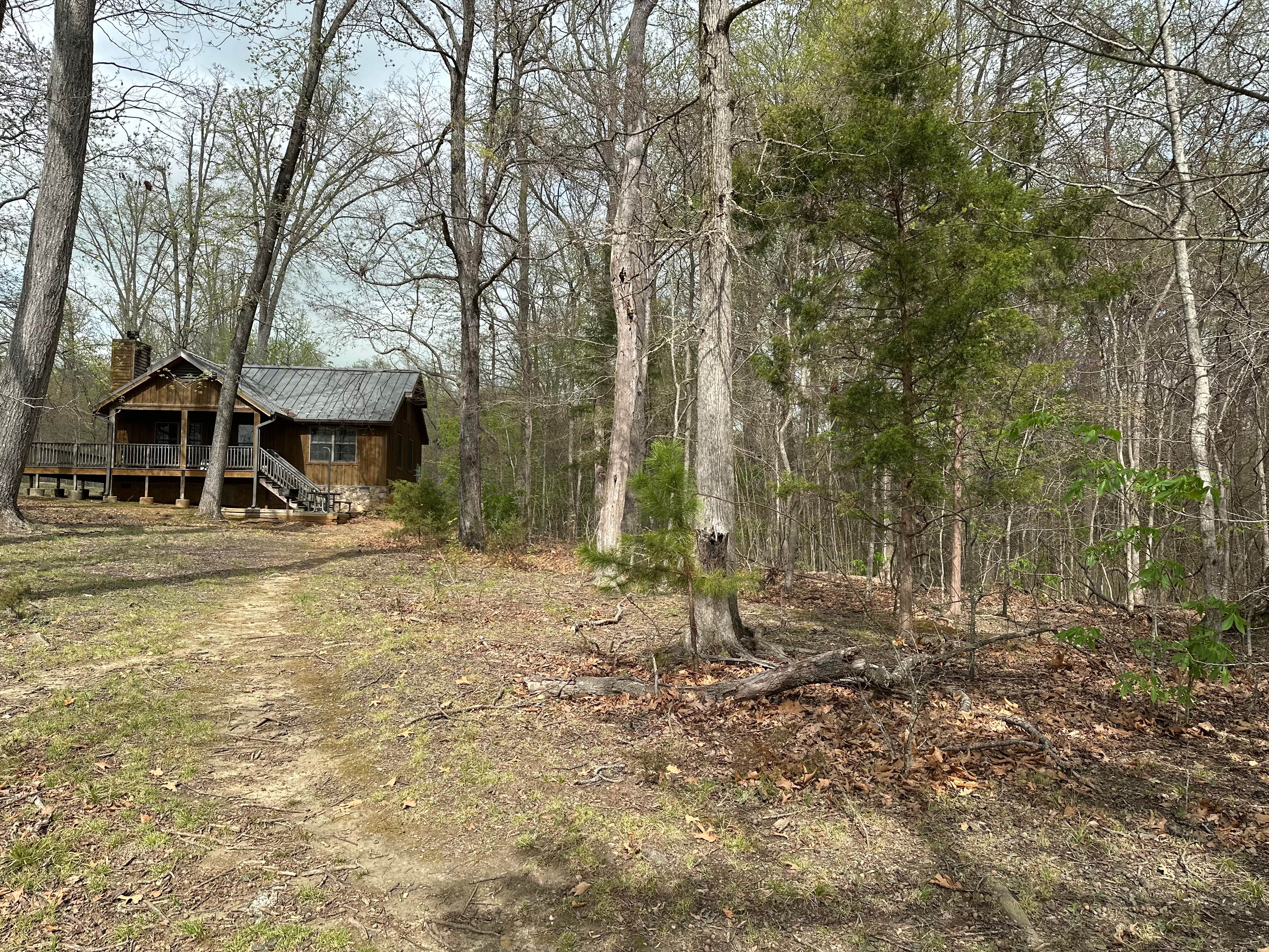 Brian B.'s photo of glamping accommodations at Occoneechee State Park Campground near Wake Forest, NC