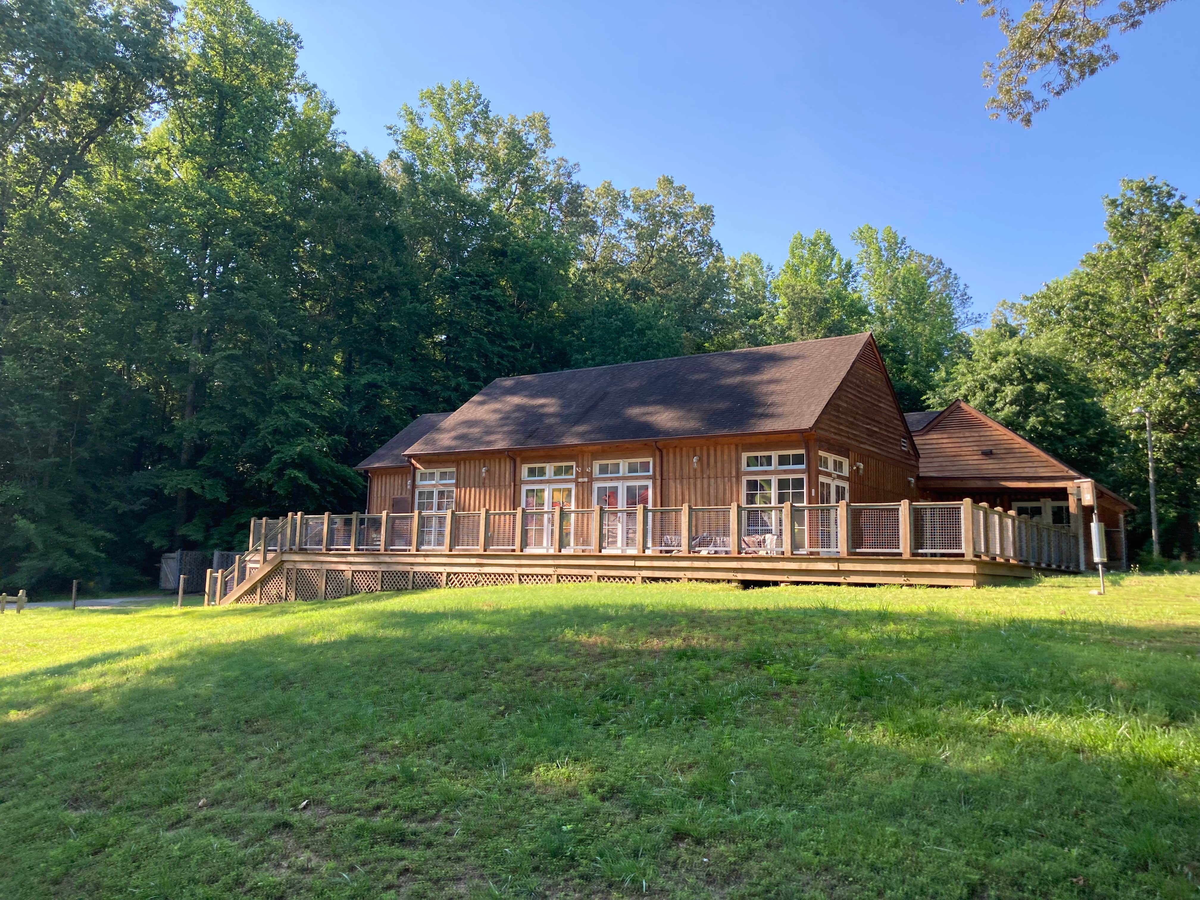 Janet R.'s photo of glamping accommodations at Pocahontas State Park Campground near Surry, VA