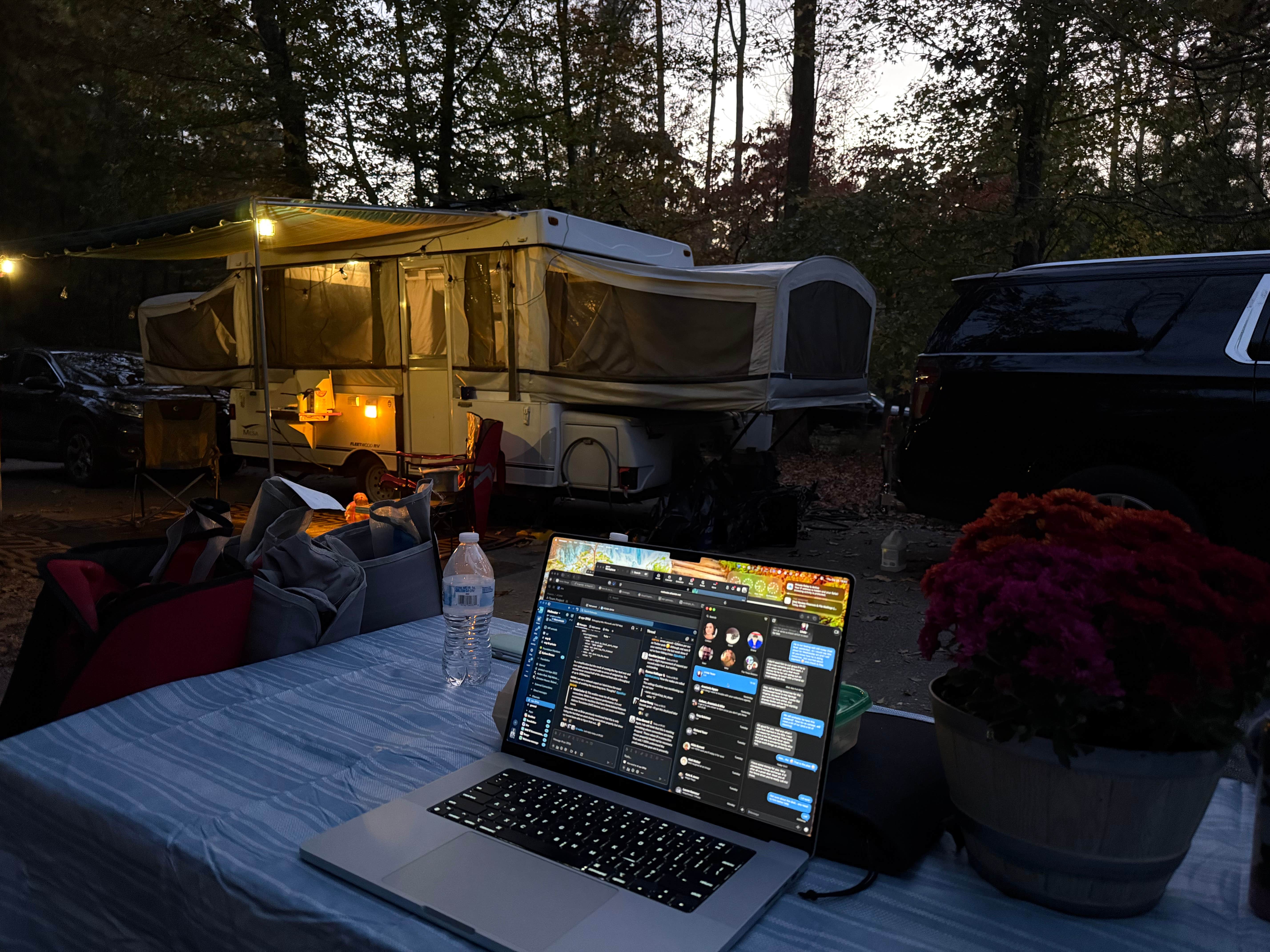 Brian B.'s photo of rv camping at Pocahontas State Park Campground near Ruther Glen, VA