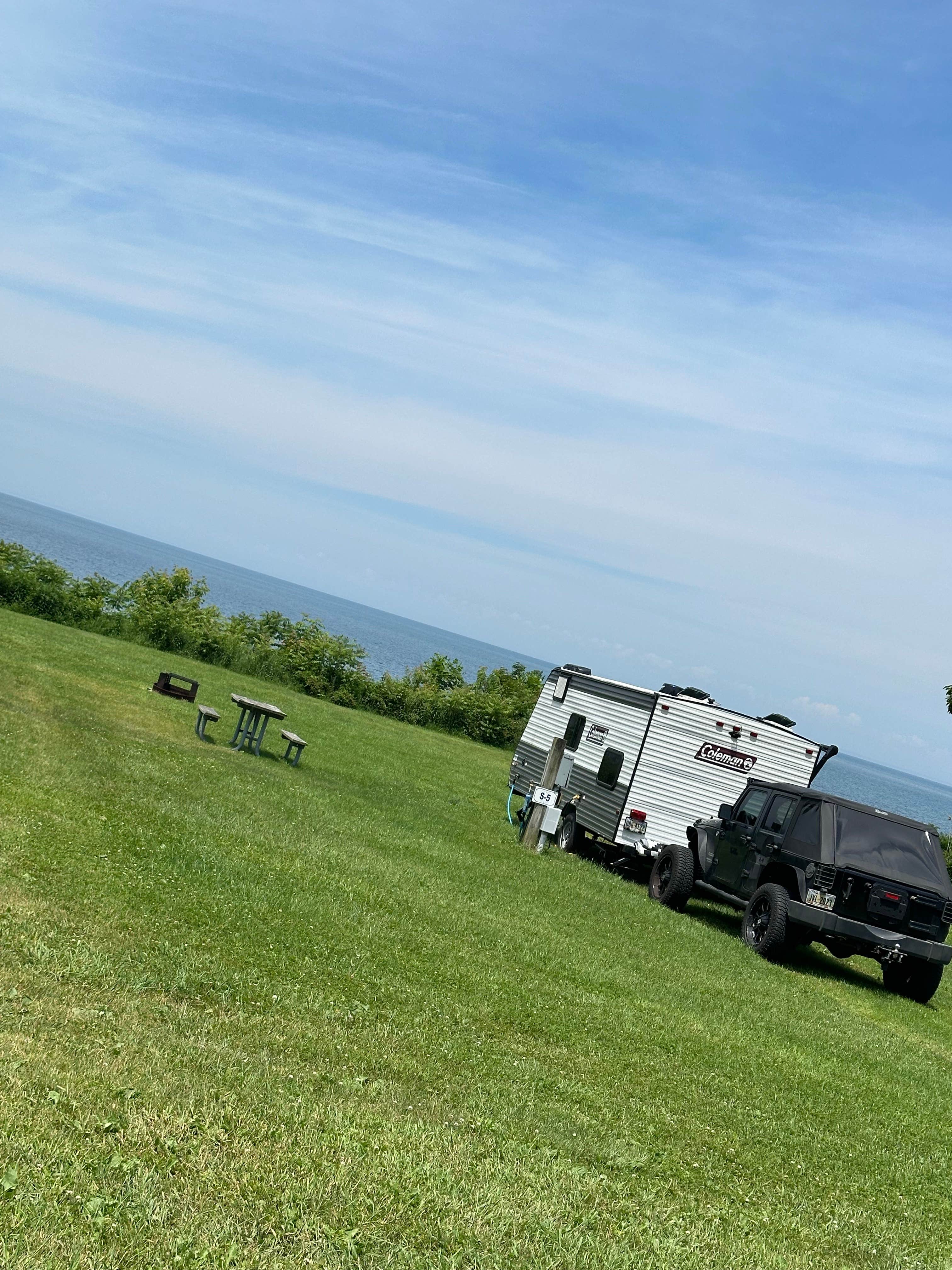 Camper-submitted photo at Virginia's Beach Campground near Ashtabula, OH