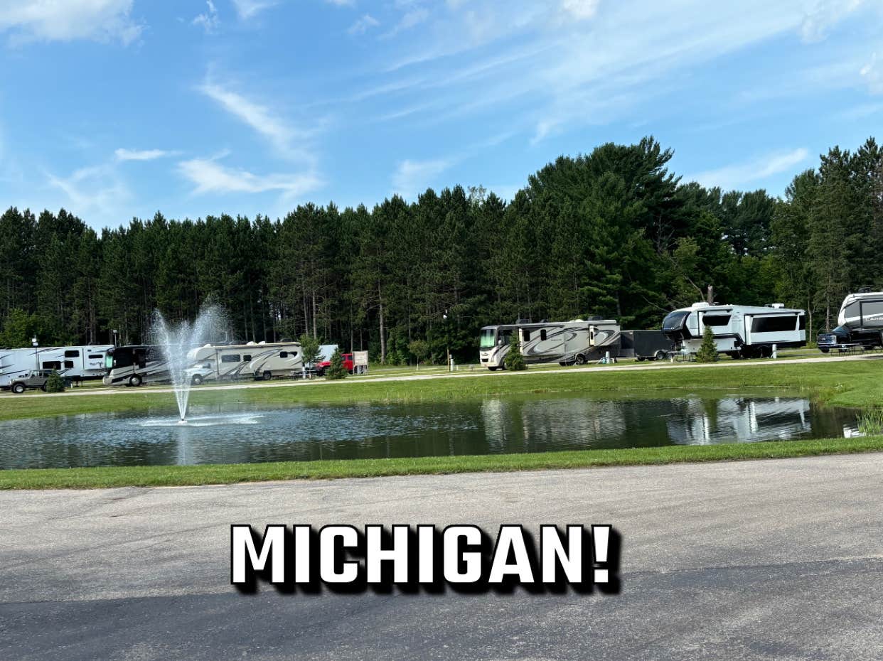 Julia H.'s photo of rv camping at Vista Green RV Resort near South Boardman, MI