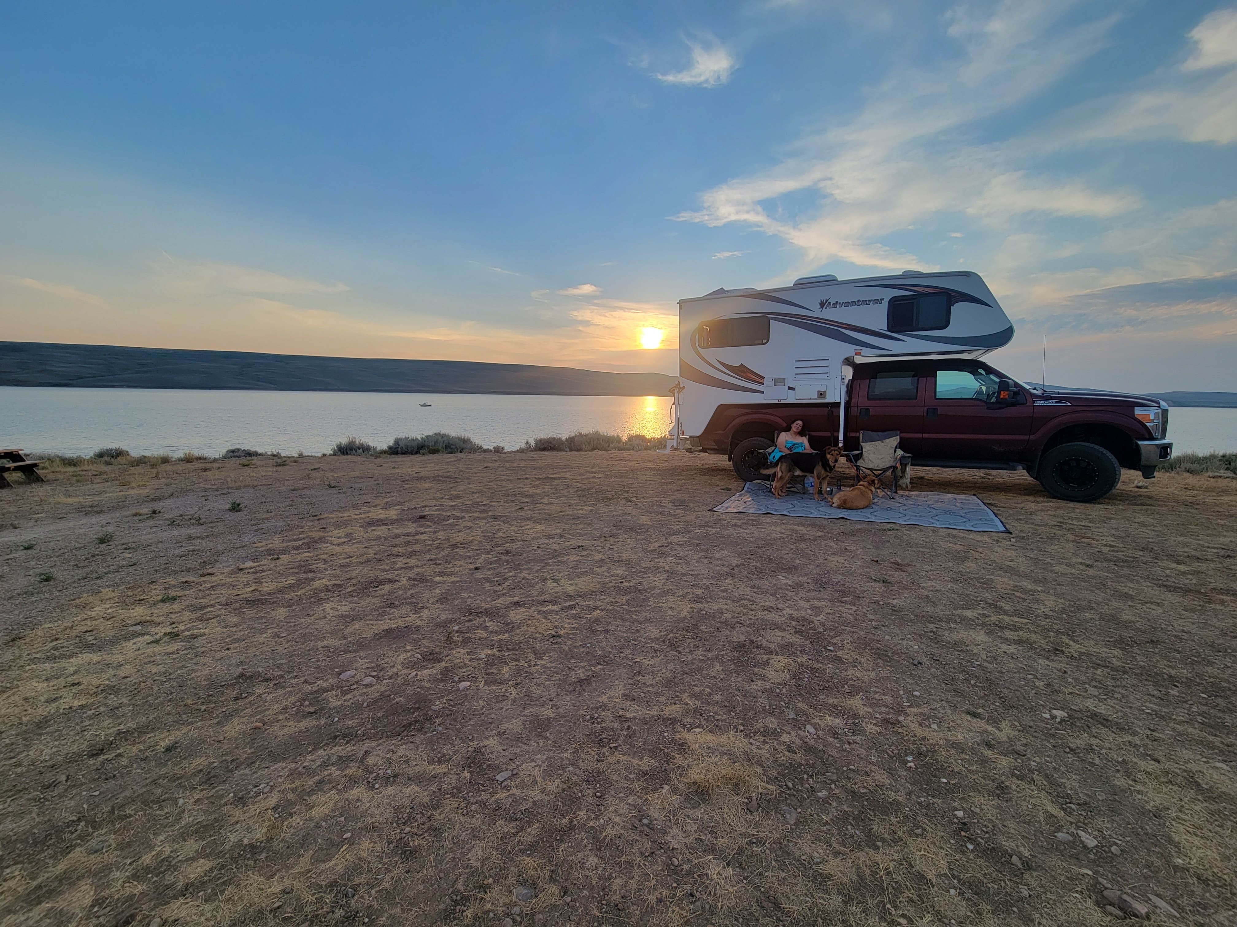 Camper-submitted photo at Viva Naughton Marina by PacifiCorp near Smoot, WY